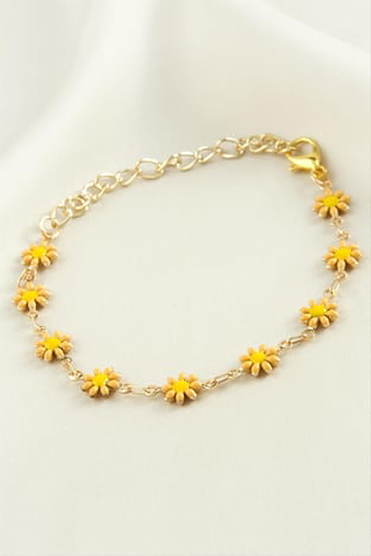 Papatya Mineli Bileklik