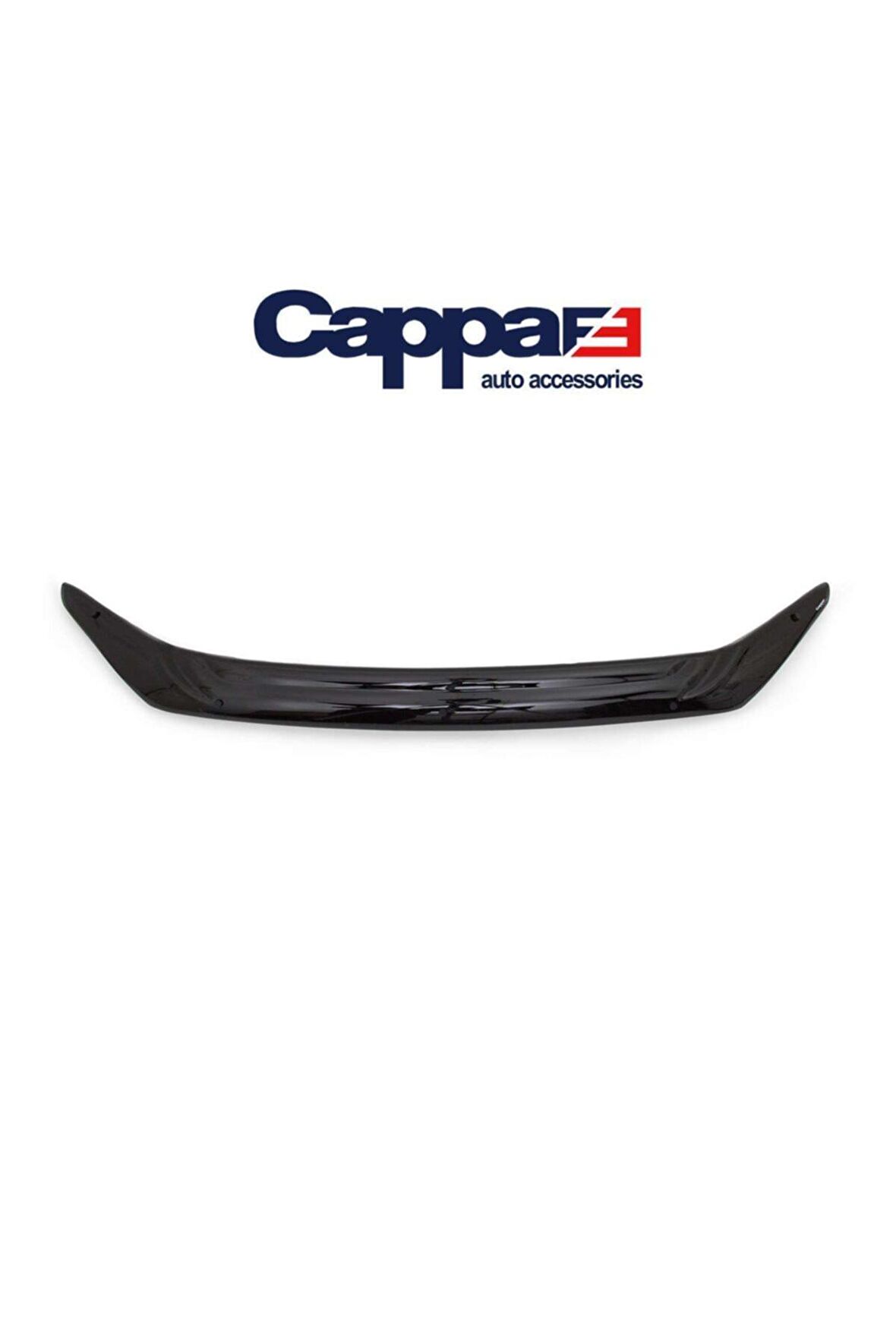 Ford Ranger Ön Kaput Koruyucu Rüzgarlığı 4mm Akrilik (abs) Piano Black 2009-2011