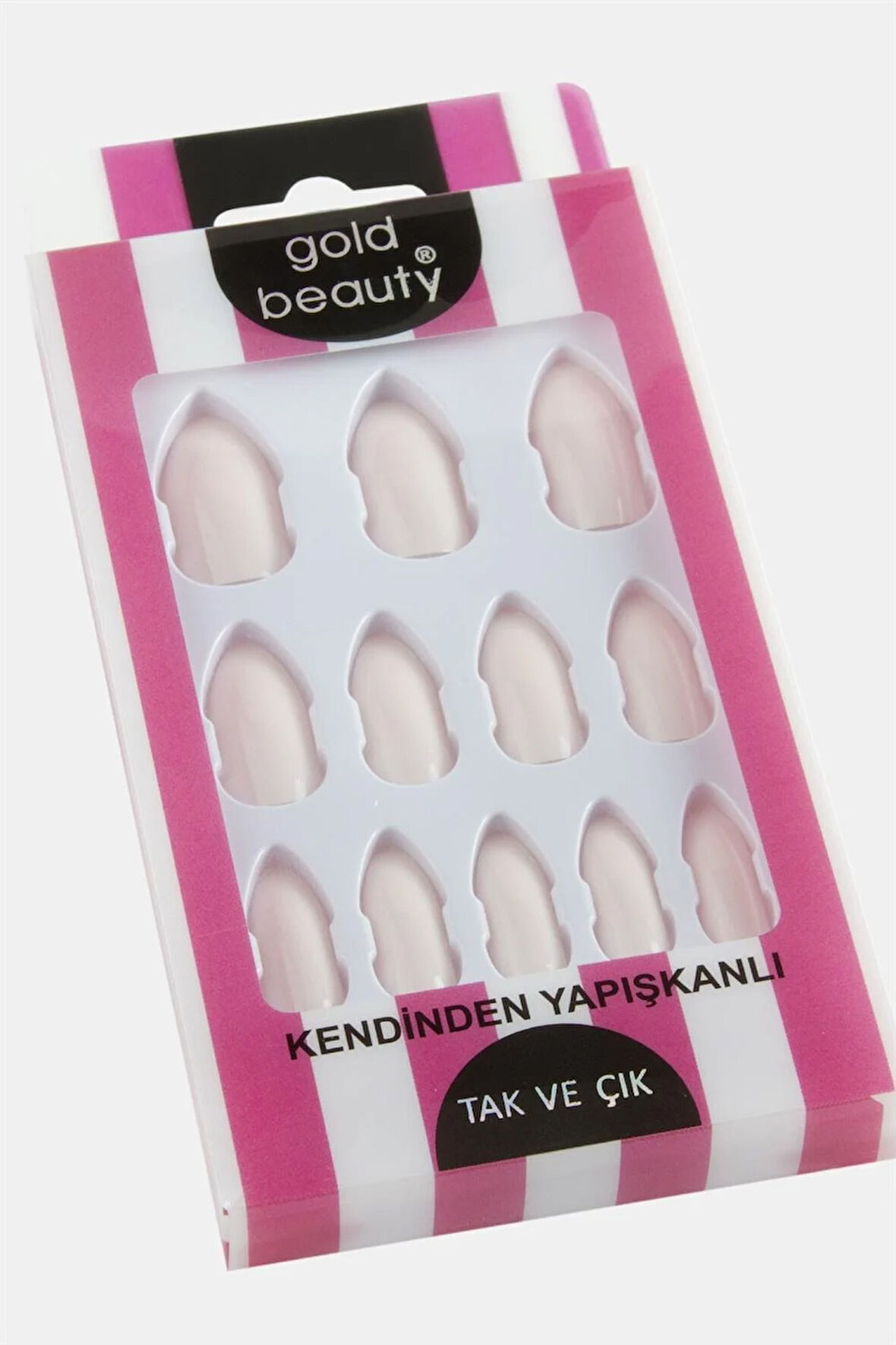 Pembe Renkli Takma Tırnak