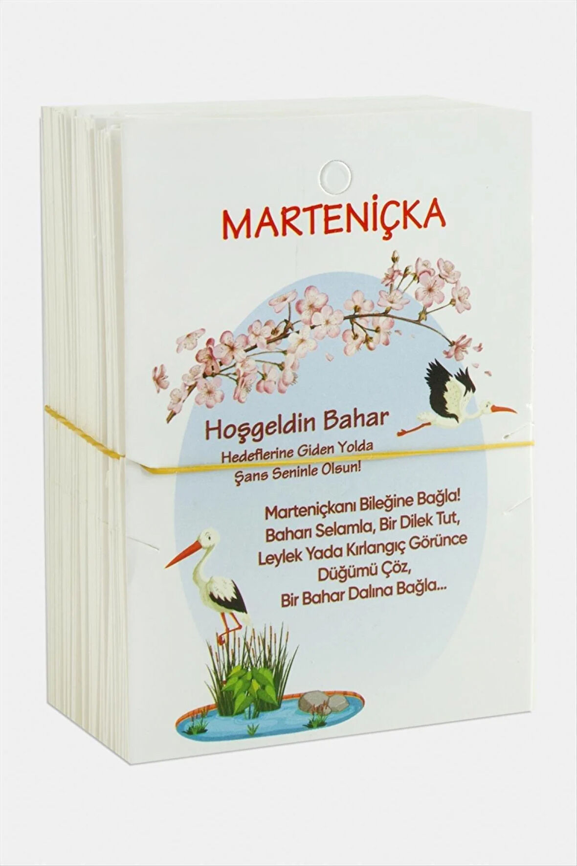Marteniçka Bileklik Kartı