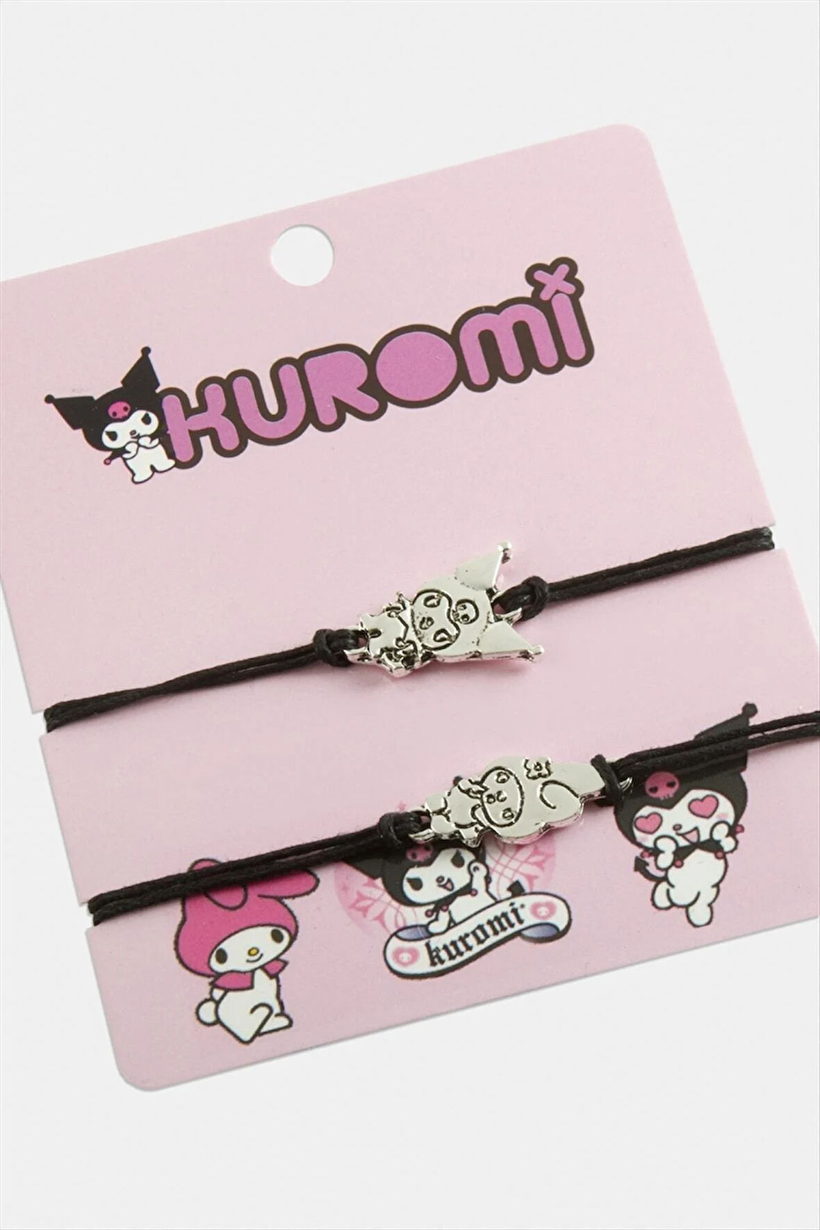 2 Adet Çzgflm Karakteri  İp Bileklik