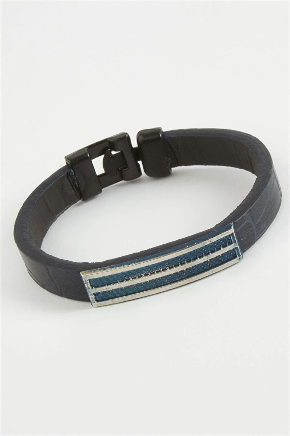 Çizgili Kaliteli Suni Deri Bileklik