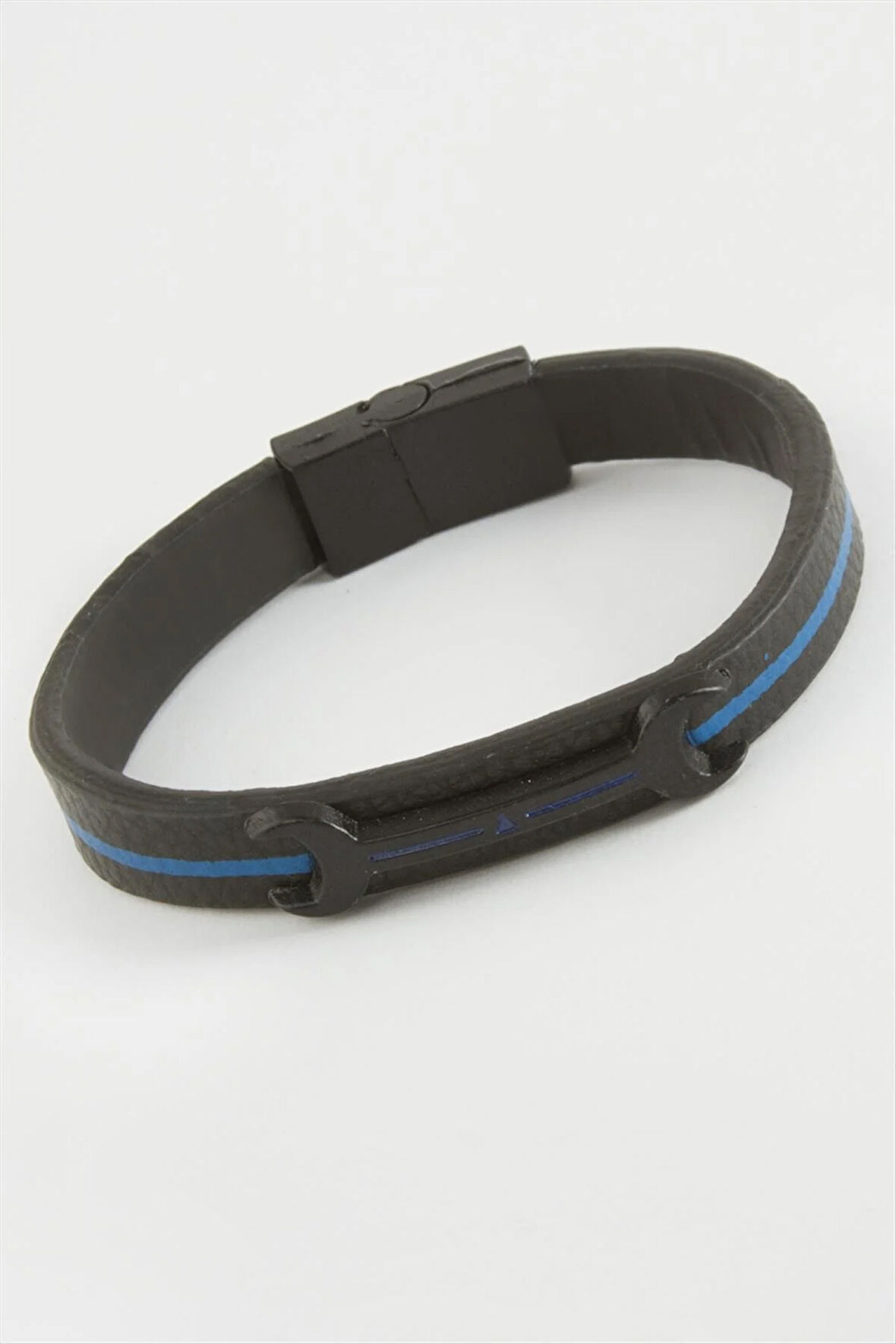 Anahtar Mıknatıslı Suni Deri Bileklik