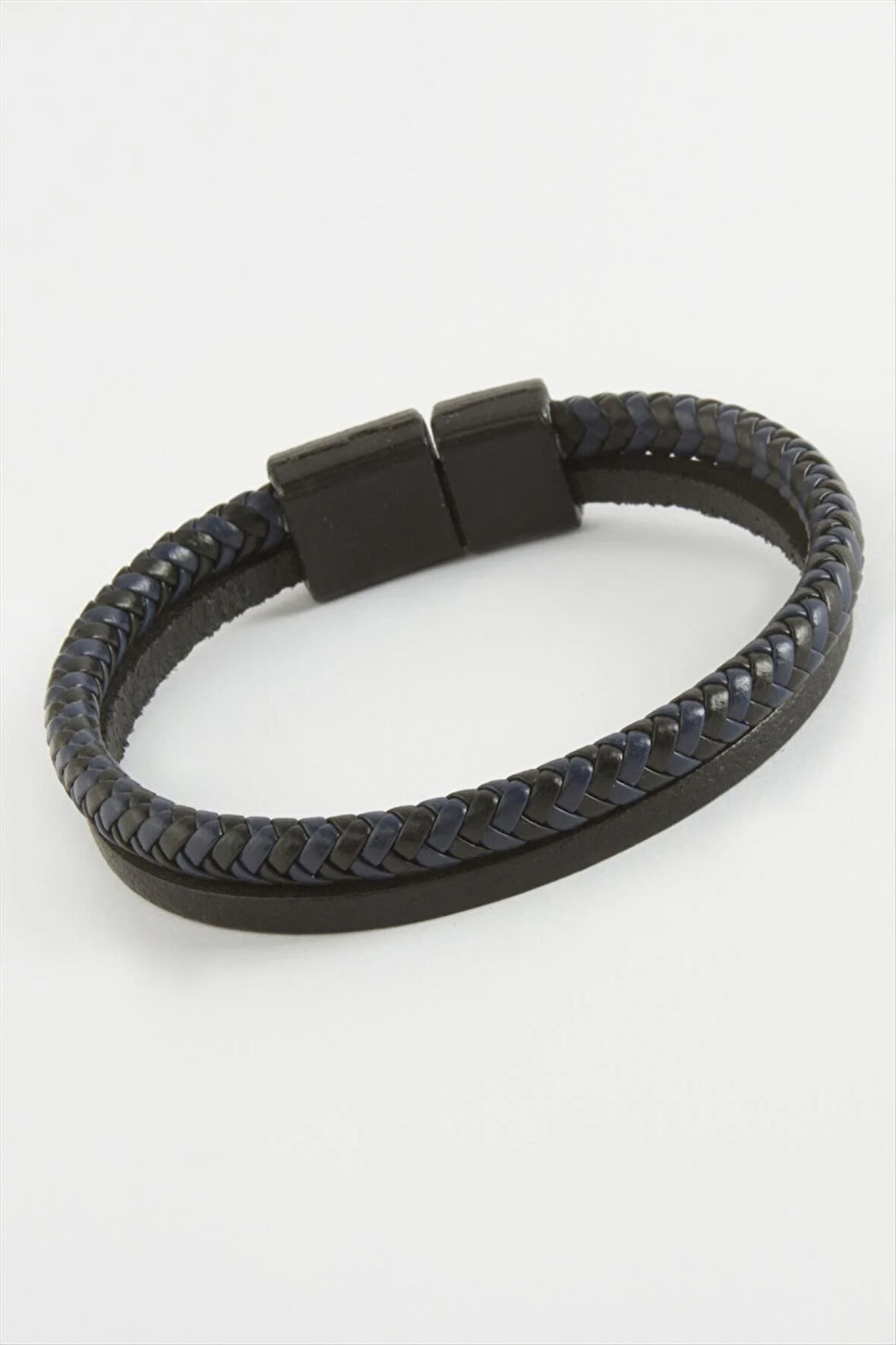 Mıknatıslı Orjinal Deri Bileklik