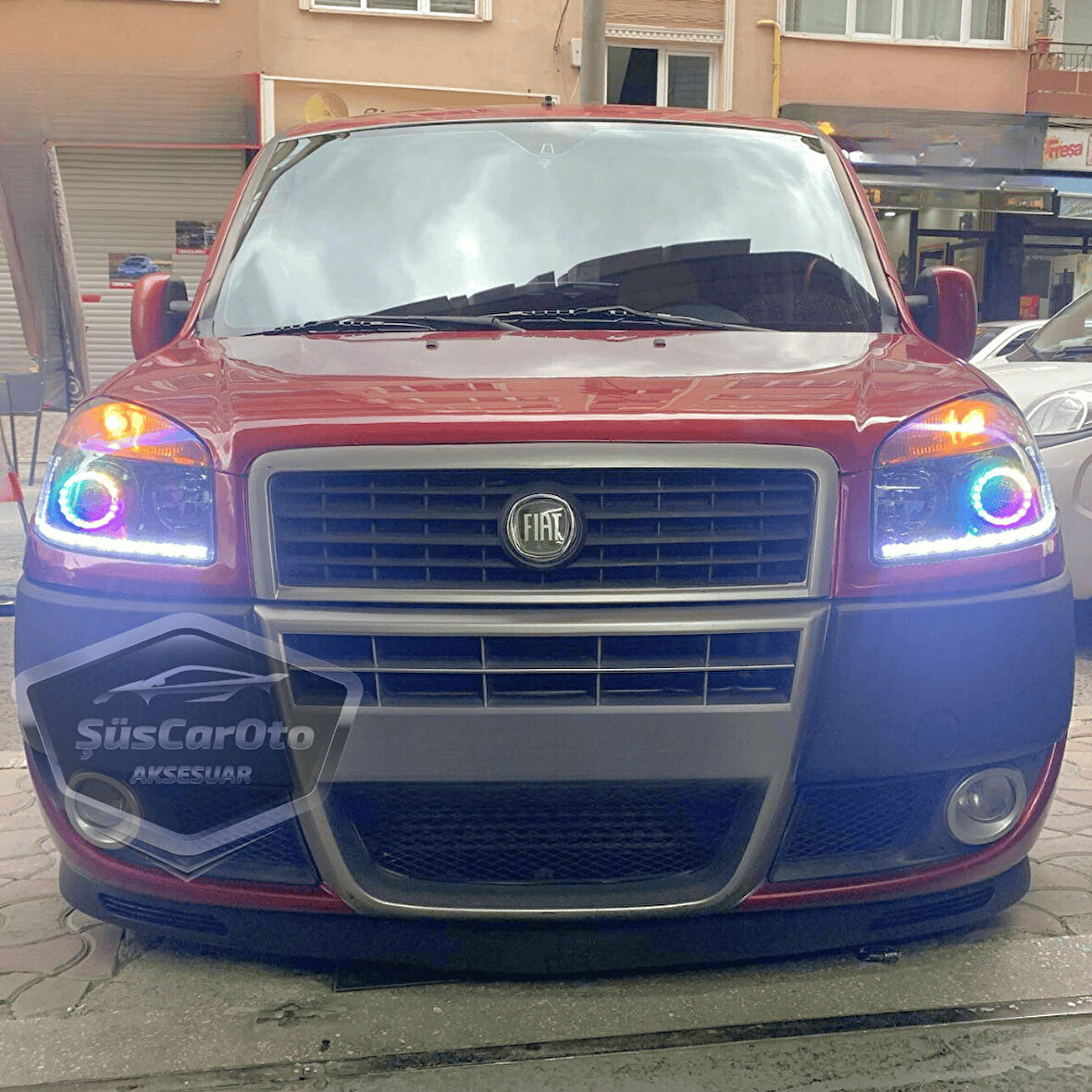 Fiat Doblo D2 2005-2010 Uyumlu Üniversal V2 Laguna Lip Esnek Ön Lip 2 Parça Tampon Altı Dil Karlık Ön Ek