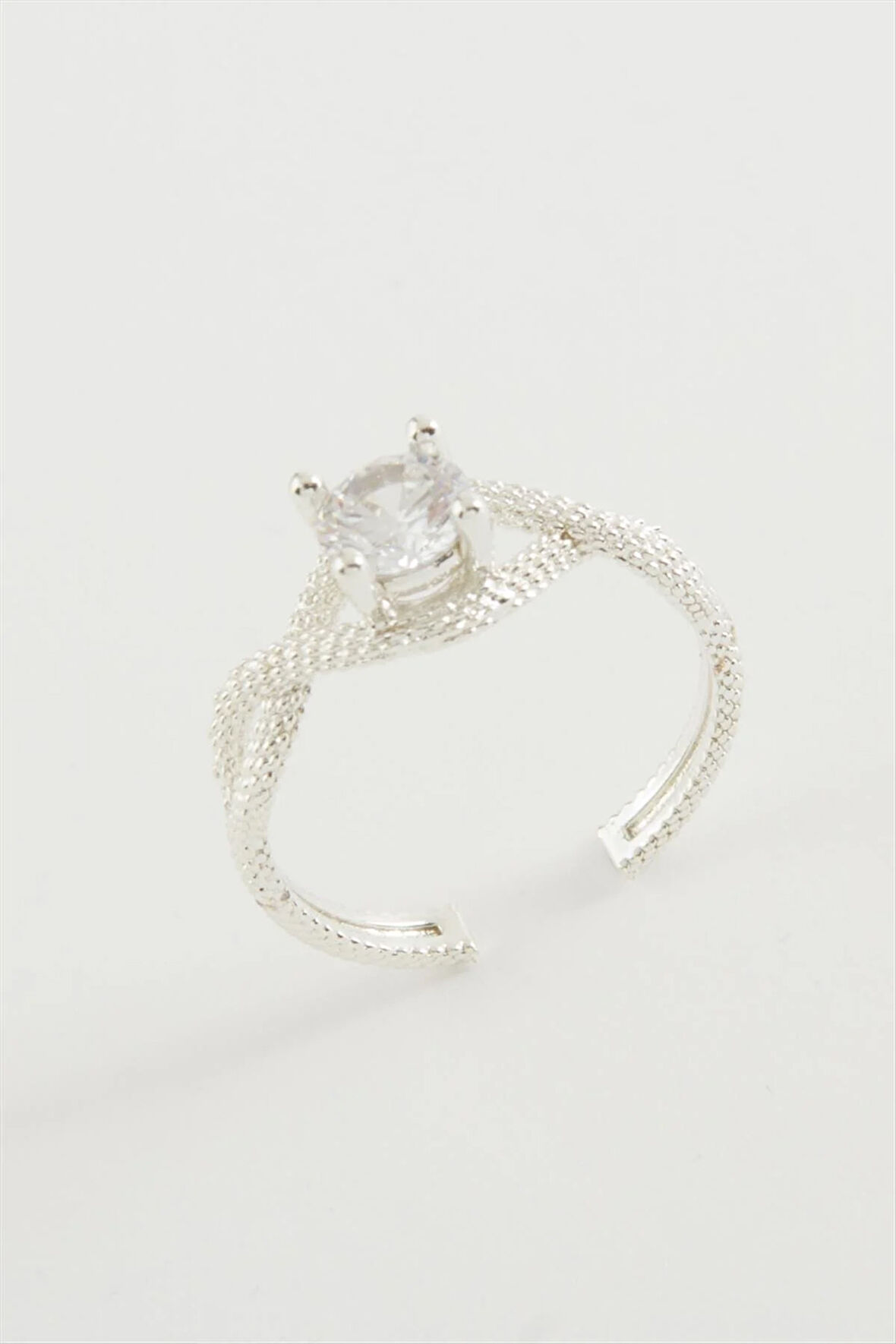 Sonsuzluk Tek Taşlı Yüzük