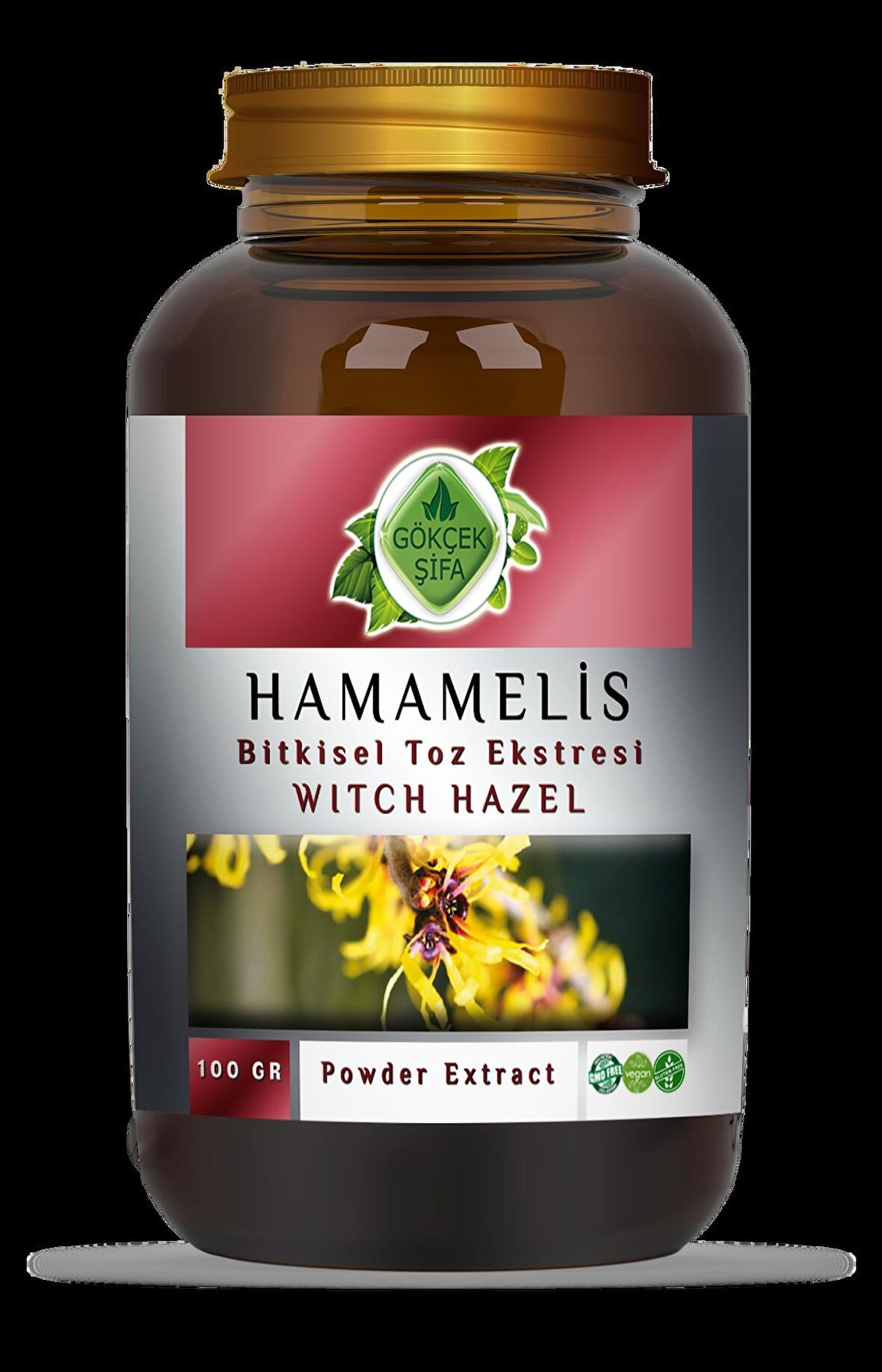Hamamelis Toz Ekstresi 100 Gr. Cam Kavanoz