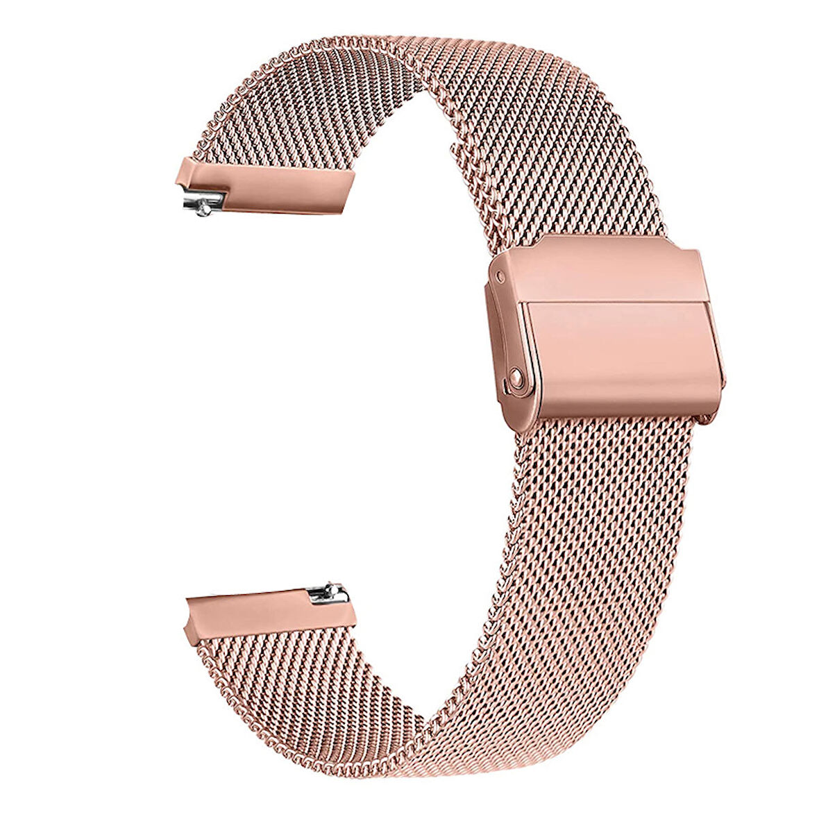 Gpack Realme Watch S Pro Kordon Çıtçıtlı Hasır Metal Örgülü KRD 45