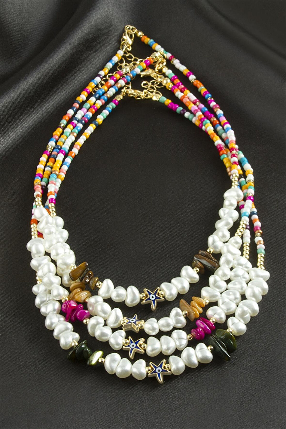 Deniz Yıldızı İnci Kolye