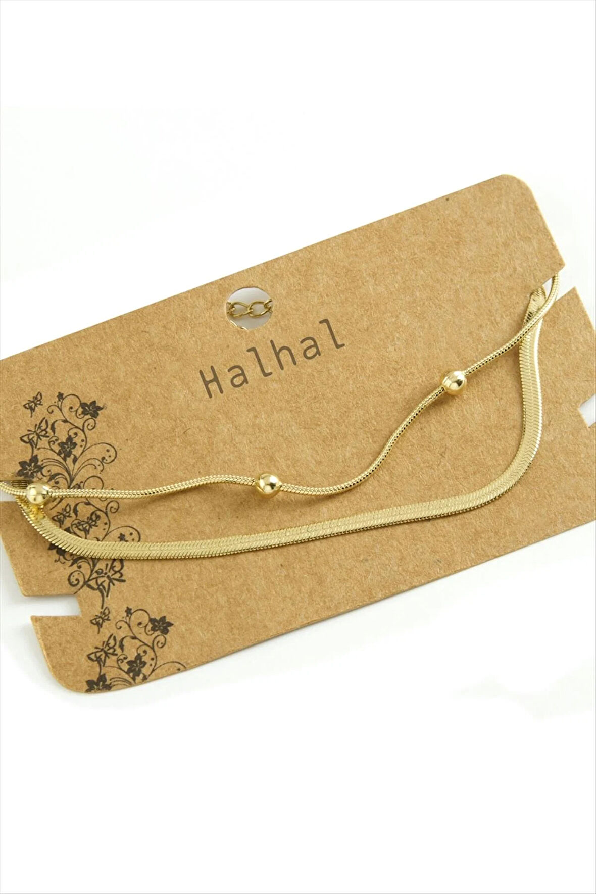 İtalyan Zincirli Lüks Çelik Halhal