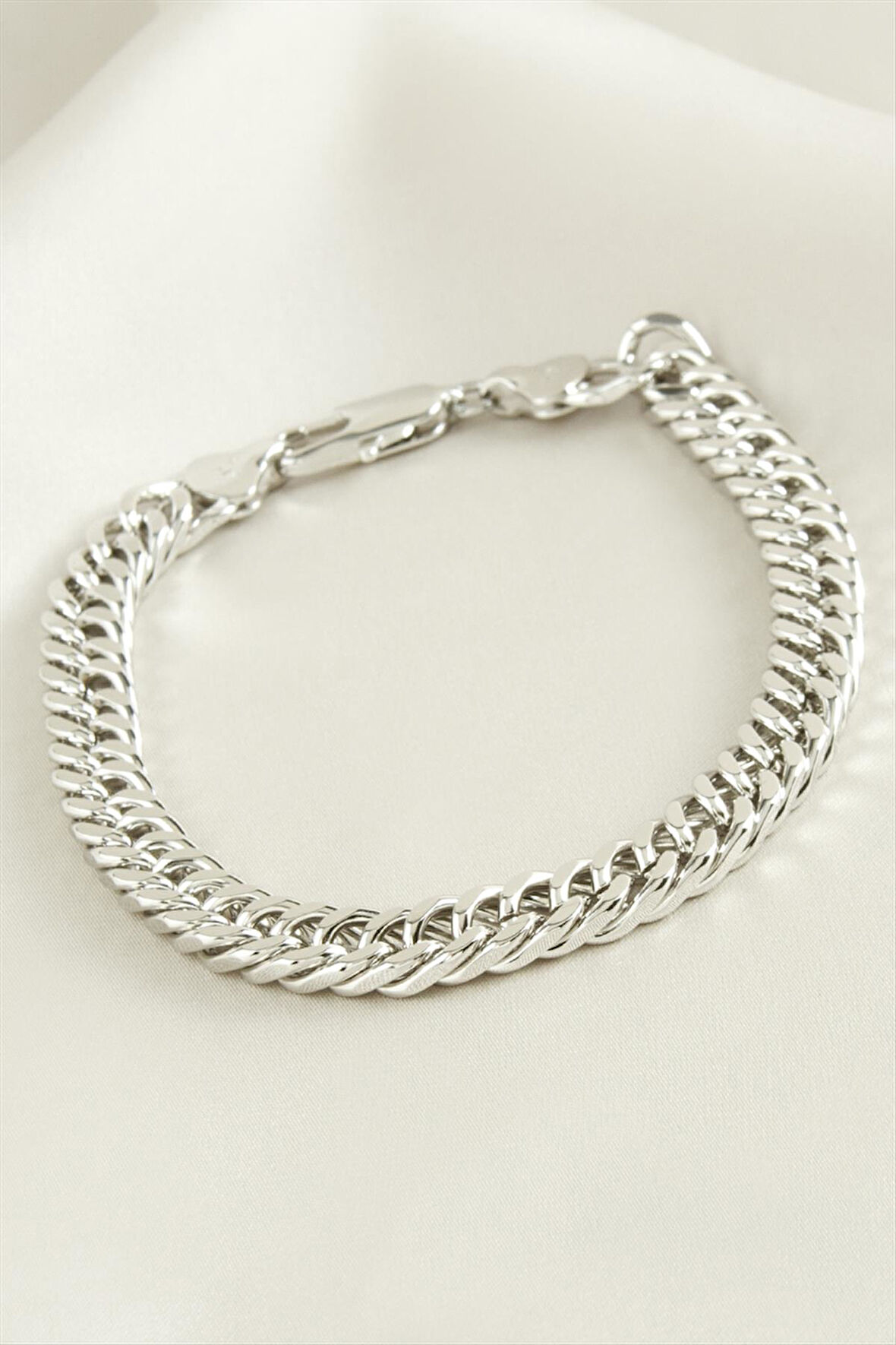 Xuping Düz Zincir Lüks Çelik Bileklik