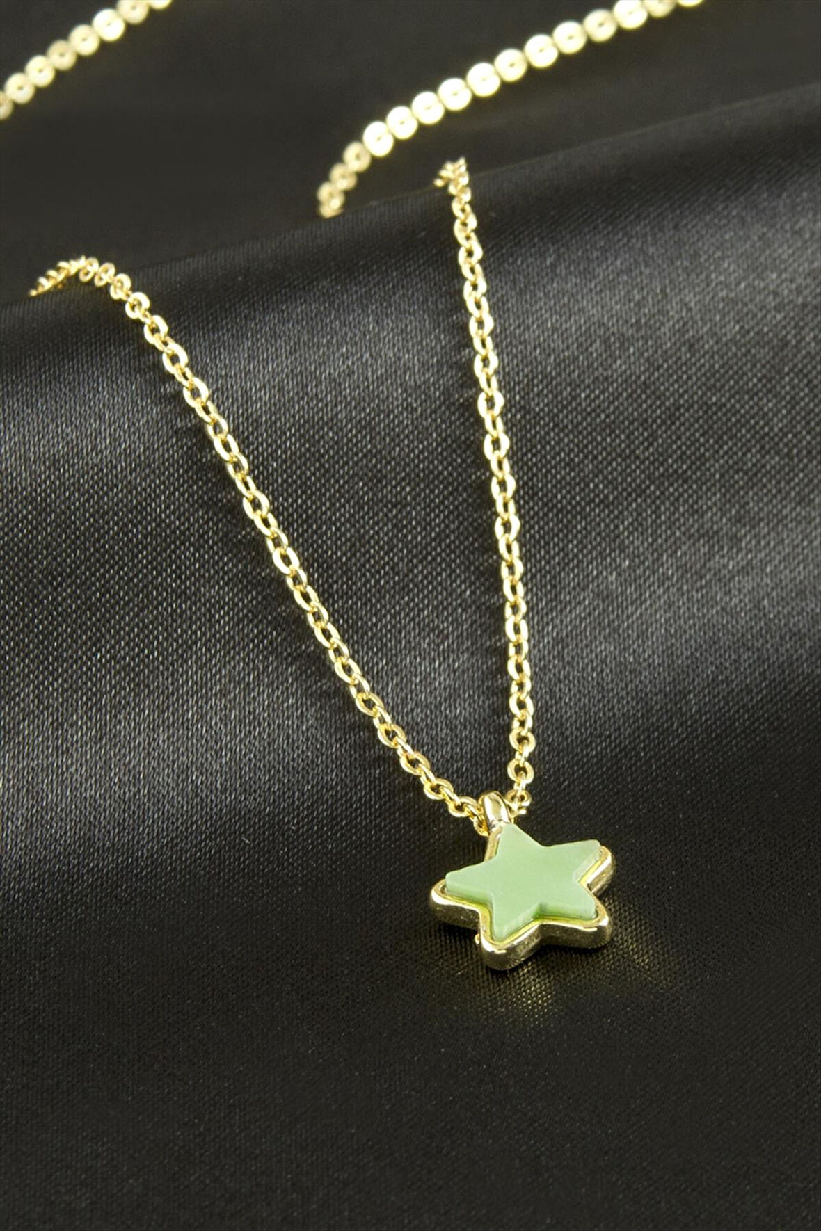 Yıldız Polyester Kolye