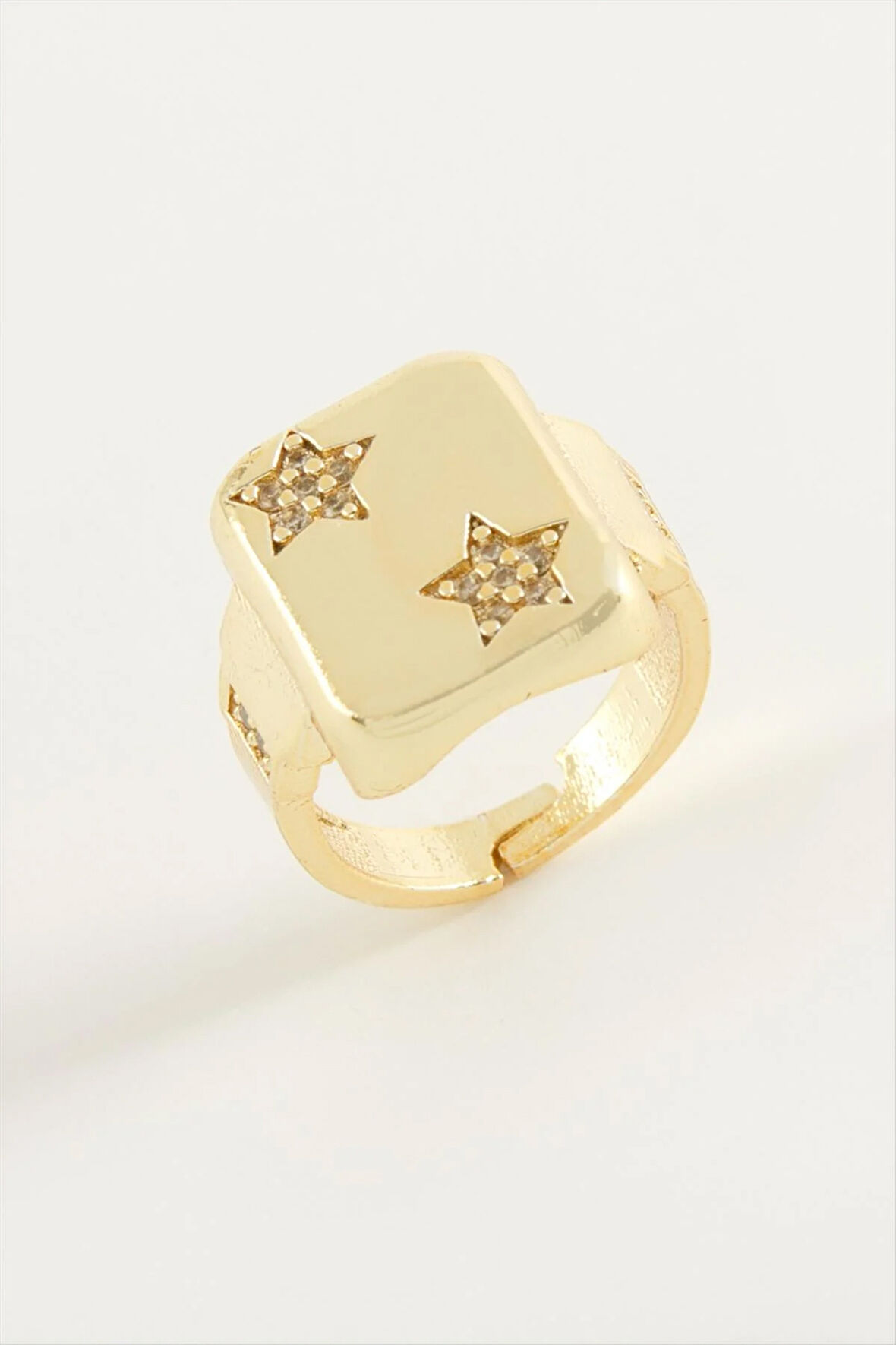 Yıldız Zirkon Taşlı Yüzük