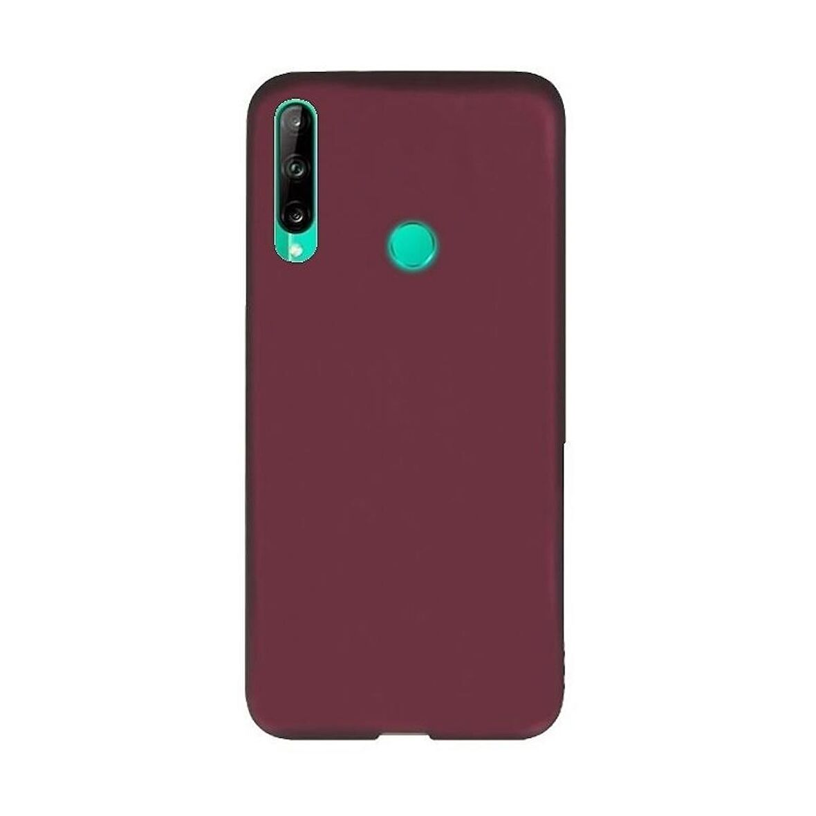 Smcase Huawei P40 Lite E Kılıf Mat Silikon  Nano Ekran Koruyucu 