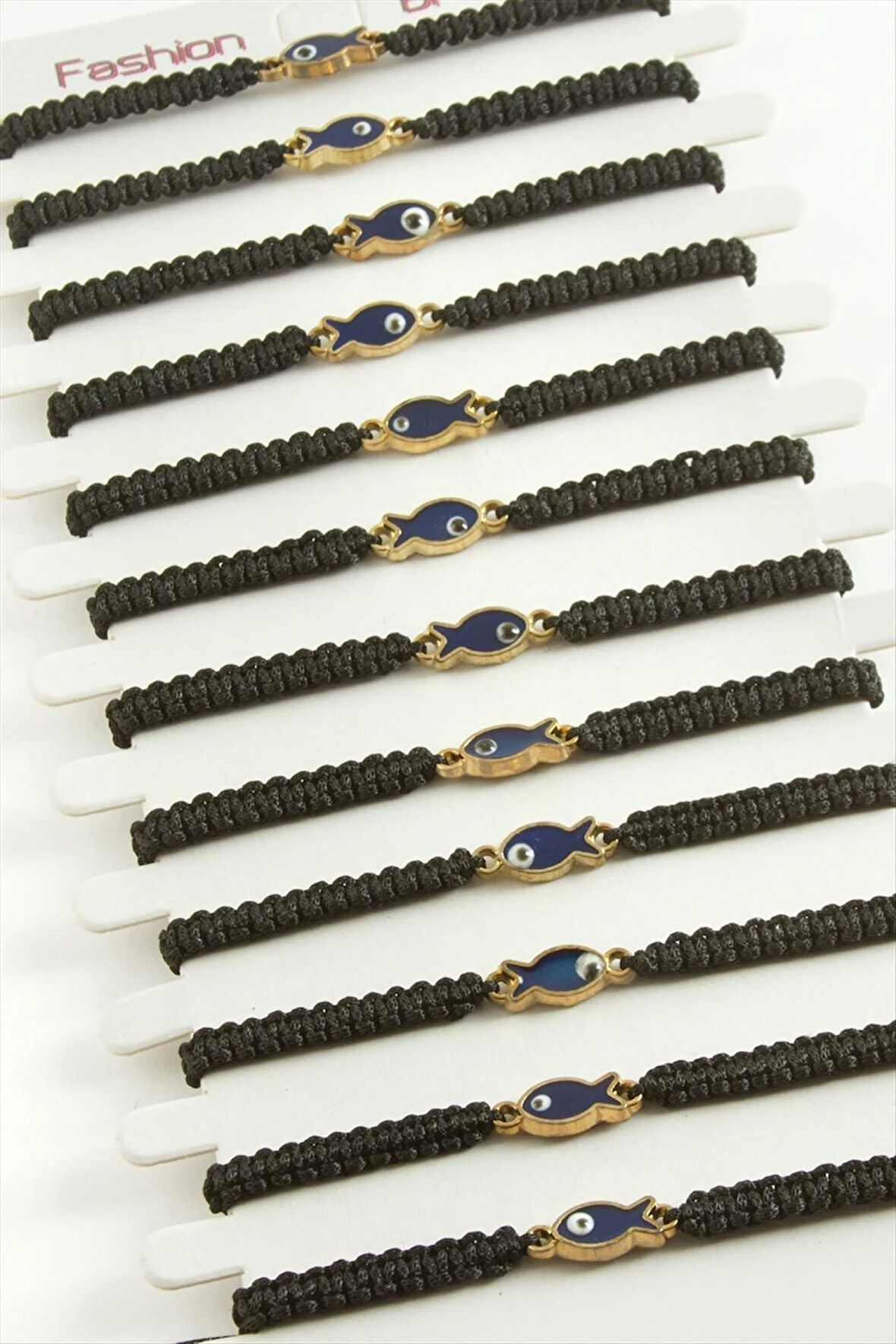 Balık Makrome Örgülü Bileklik