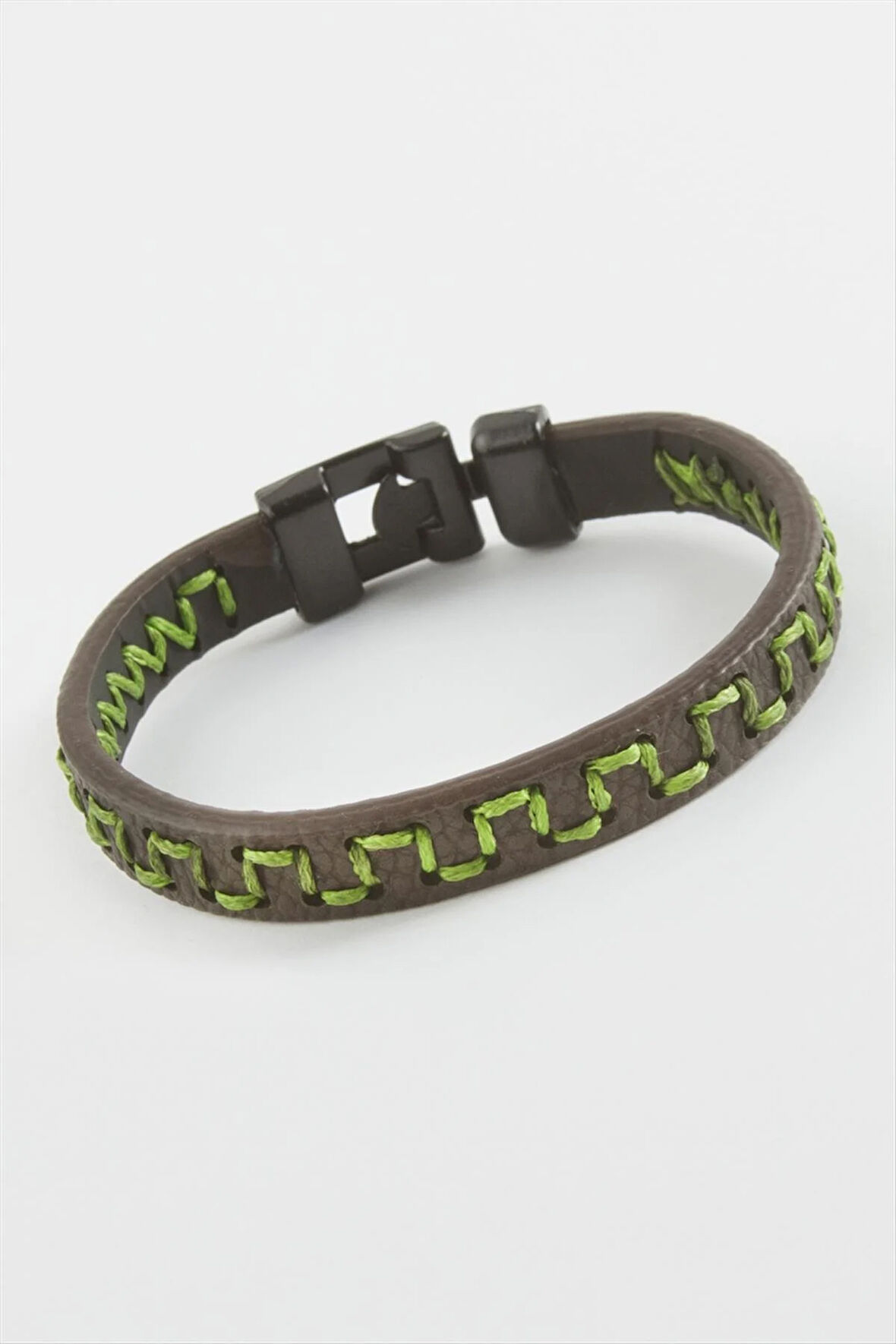 Labirent Kaliteli Suni Deri Bileklik