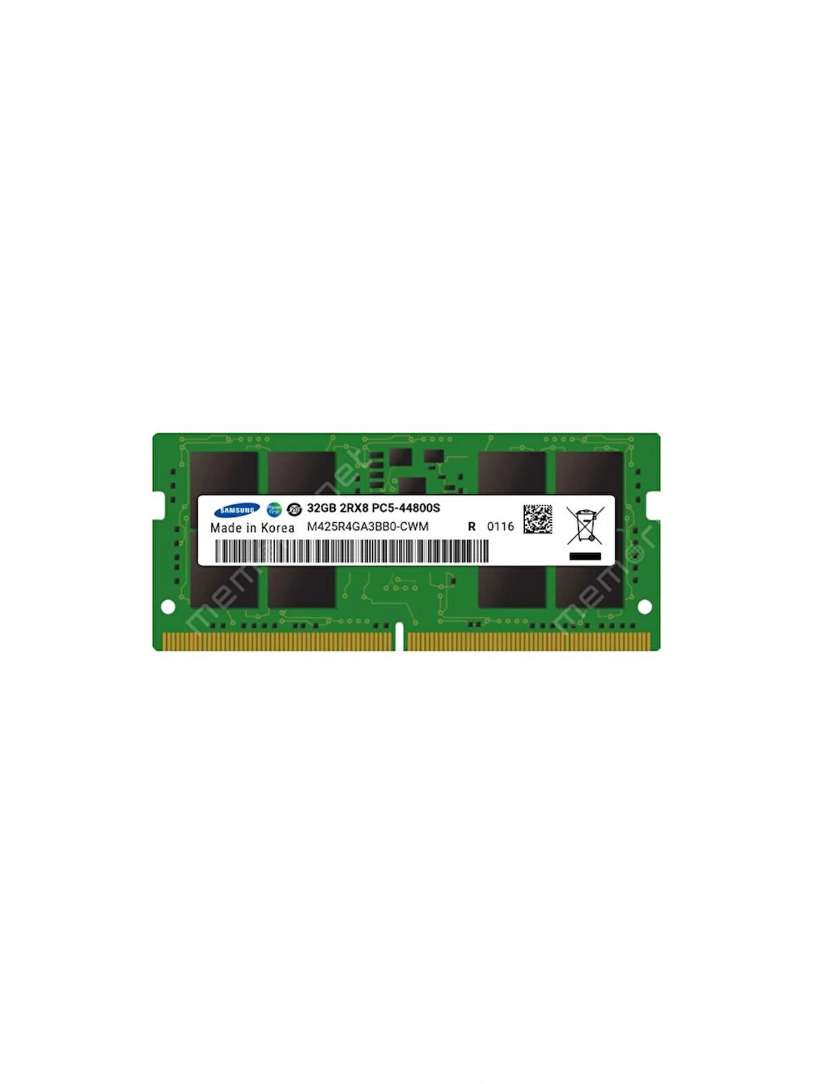 SAMSUNG 32GB DDR5 5600MHz CL46 Notebook Ram M425R4GA3BB0-CWMOD