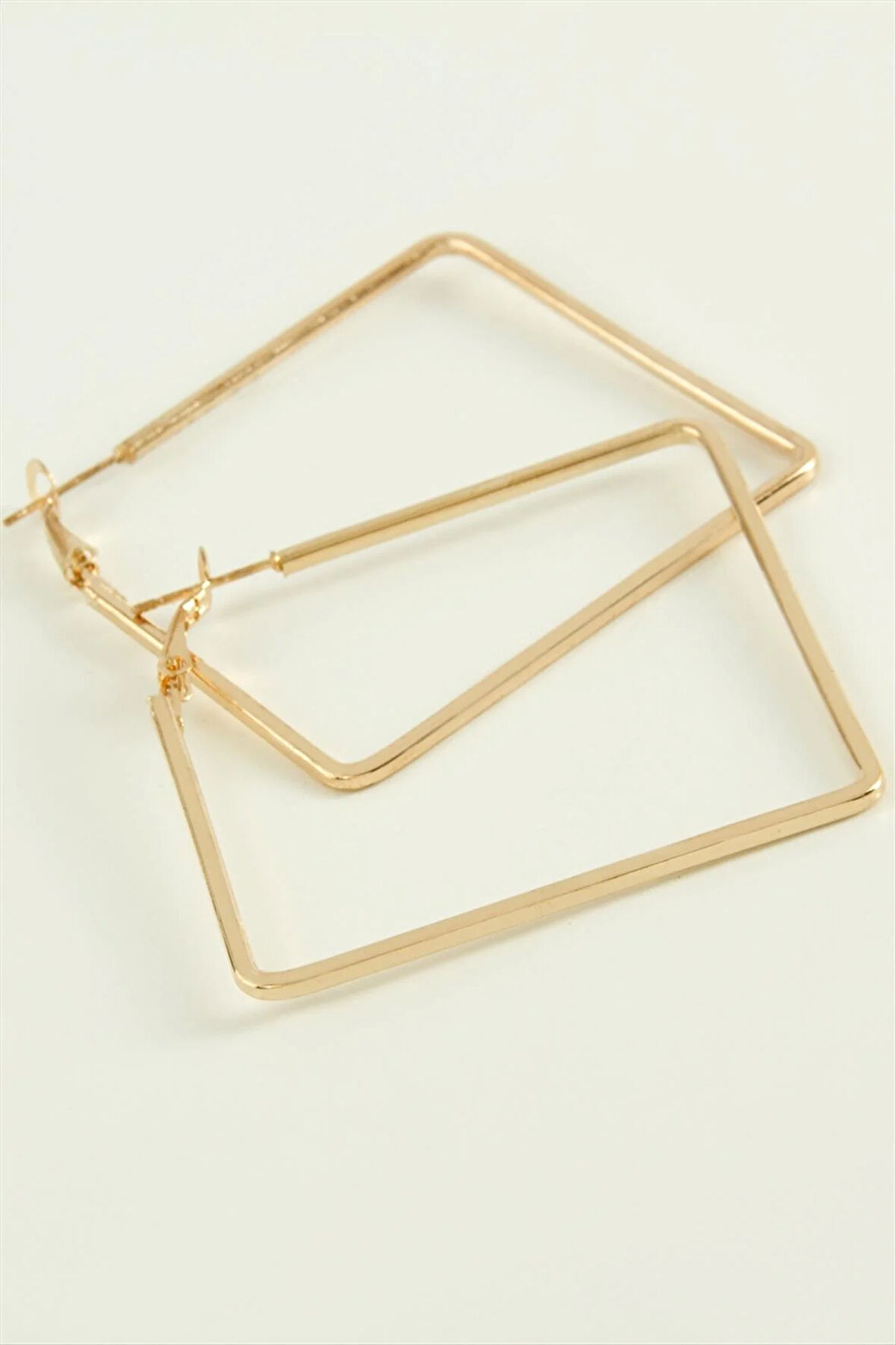 Kare Halka Küpe 4,5 cm