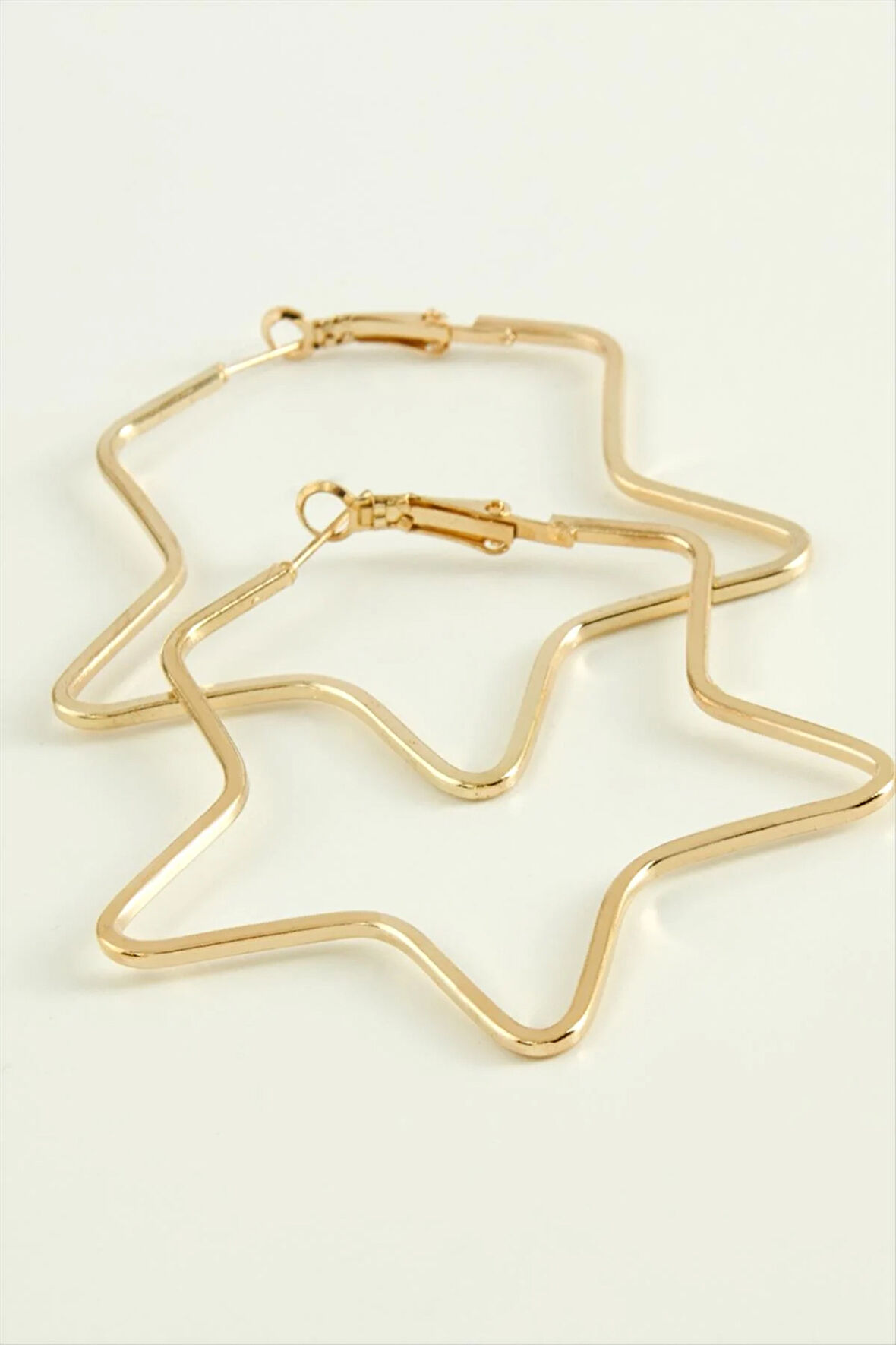 Yıldız Halka Küpe 5,5 cm