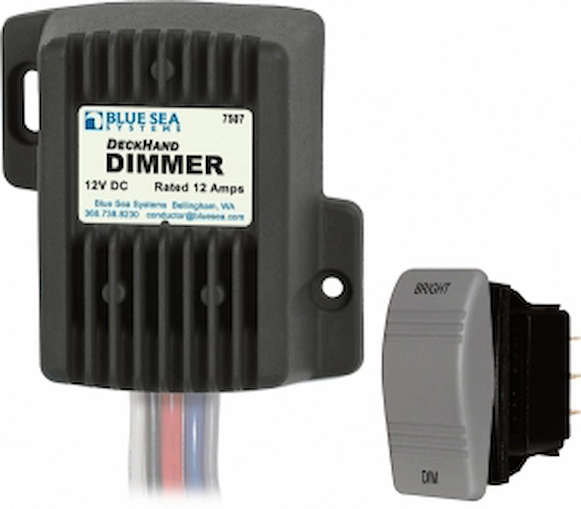 Dijital Dimmer. Flamanlı, halojen ve led lambalarda kullanılabilir 12V 25A