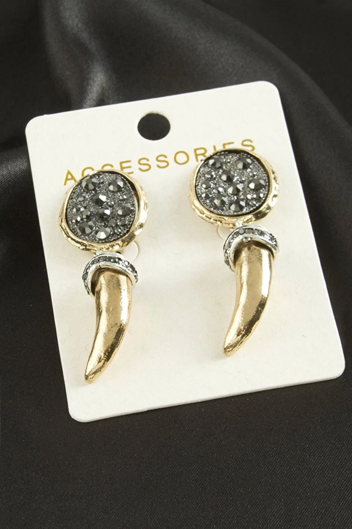 Fil Dişi Zr Model Küpe