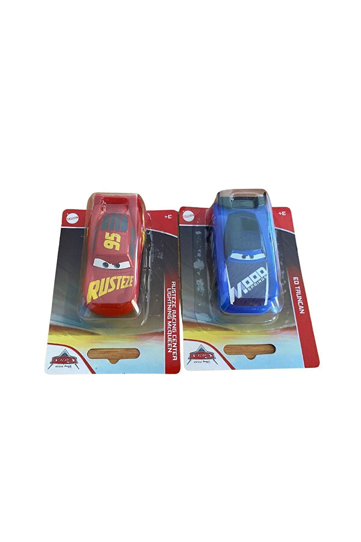 Şimşek Mcqueen Disney Lisanslı Mattel Oyuncak Arabalar 2'li Set