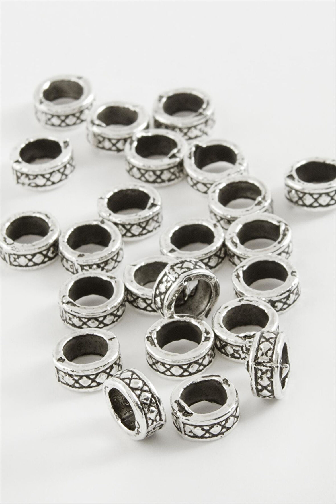 Kısa Silindir Tesbih Ara Aparatı 50 Gram