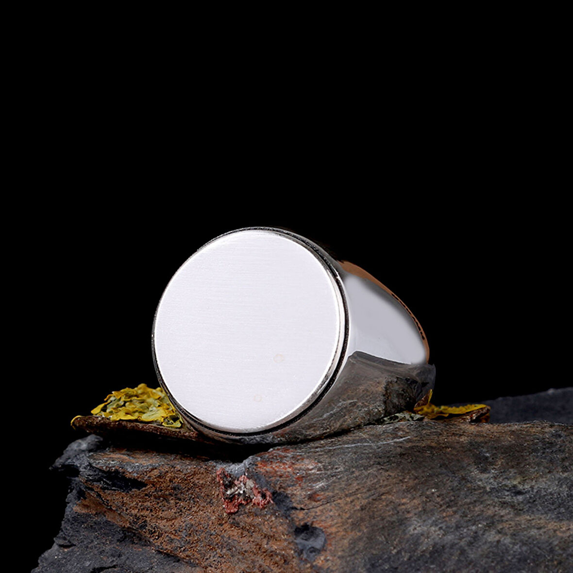 925 Ayar Gümüş Sade Model Erkek Yüzük