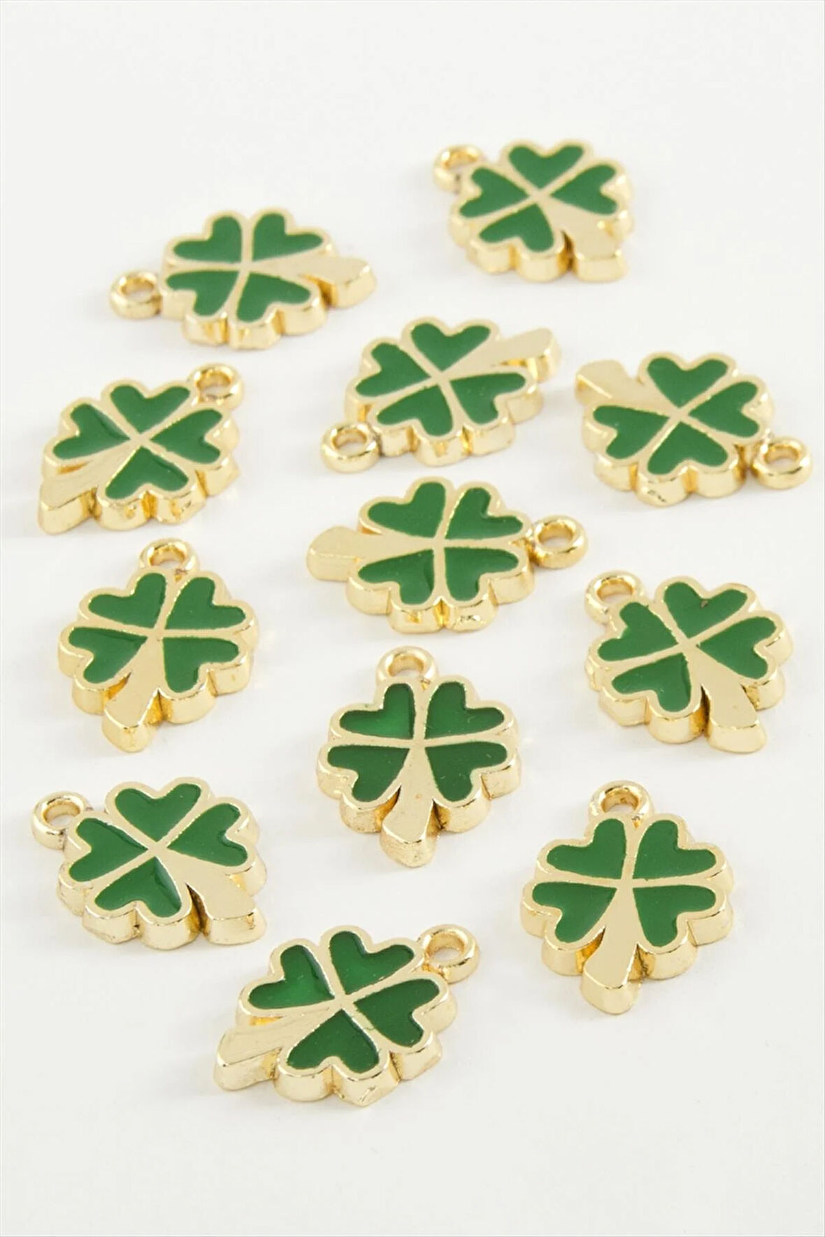 Yonca Tek Kulplu Mineli Bileklik ve Kolye Ucu Aparatı 1 Adet