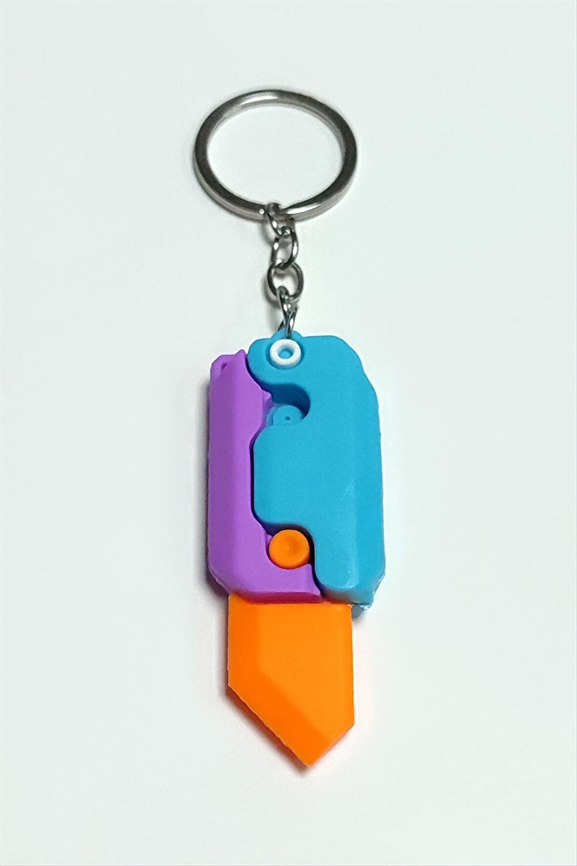 Bıçak Silikon Anahtarlık