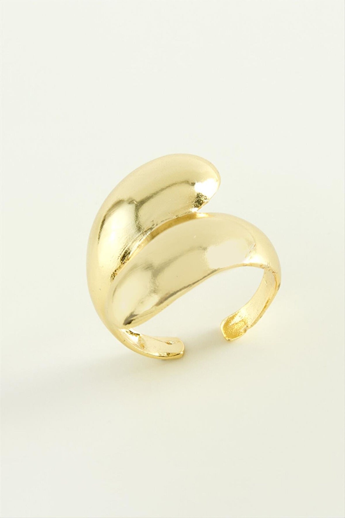 Su Damlası Metal Yüzük