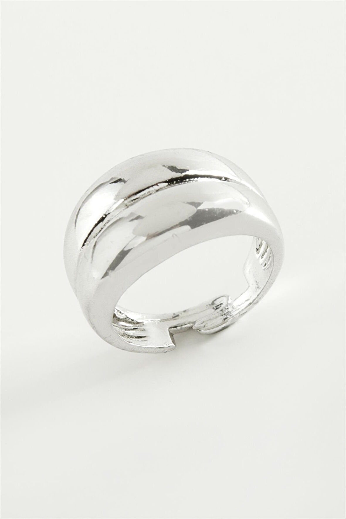 Çift Sıra Metal Yüzük