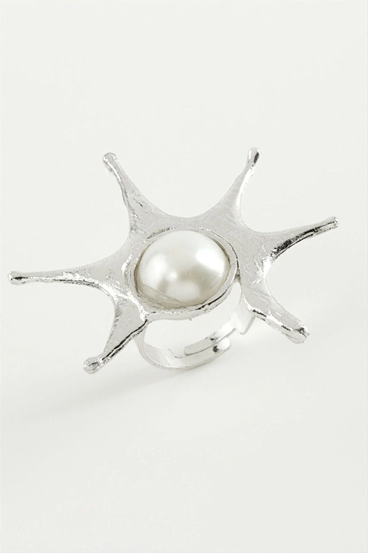 Güneş İnci Metal Yüzük