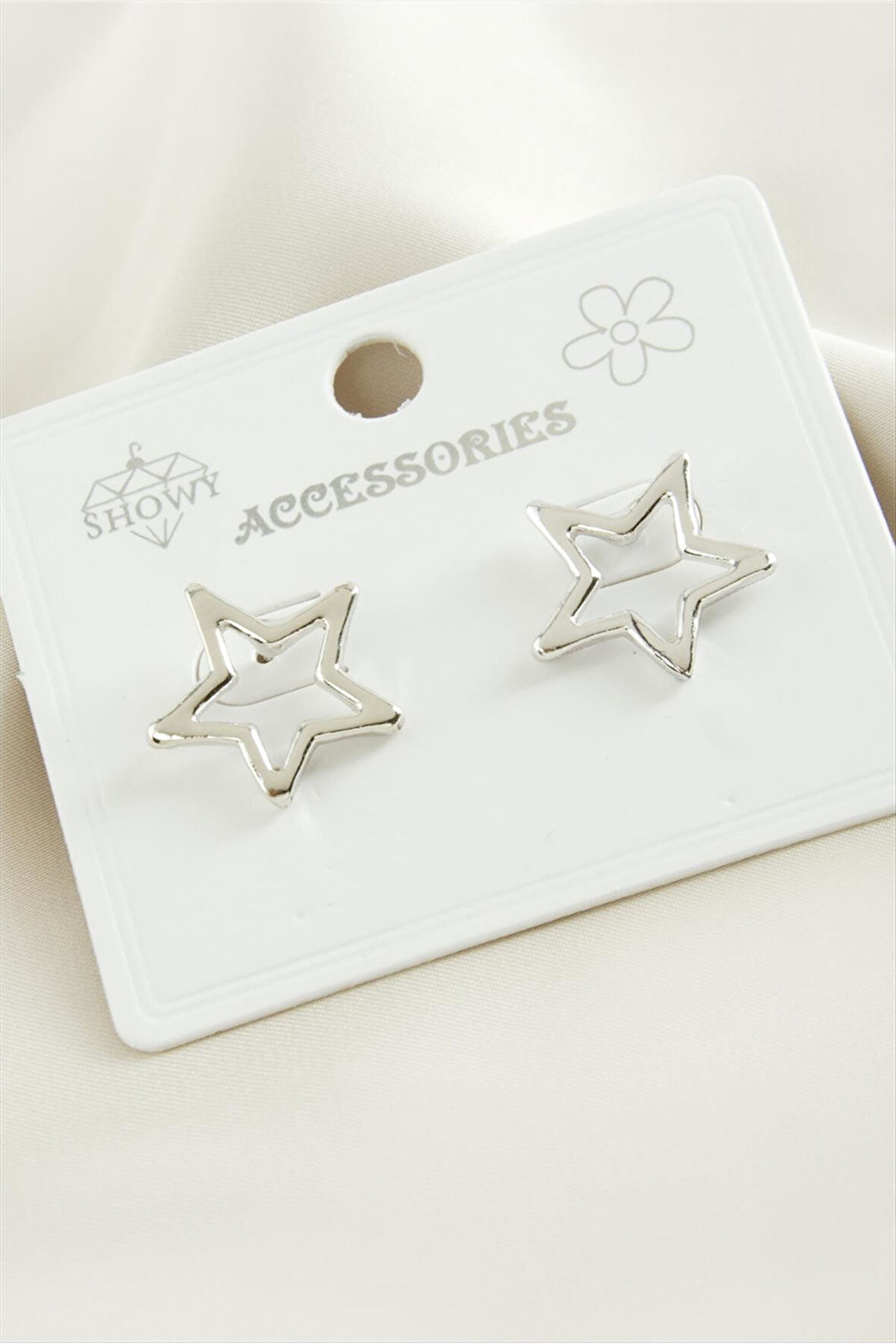 Yıldız Metal Küpe