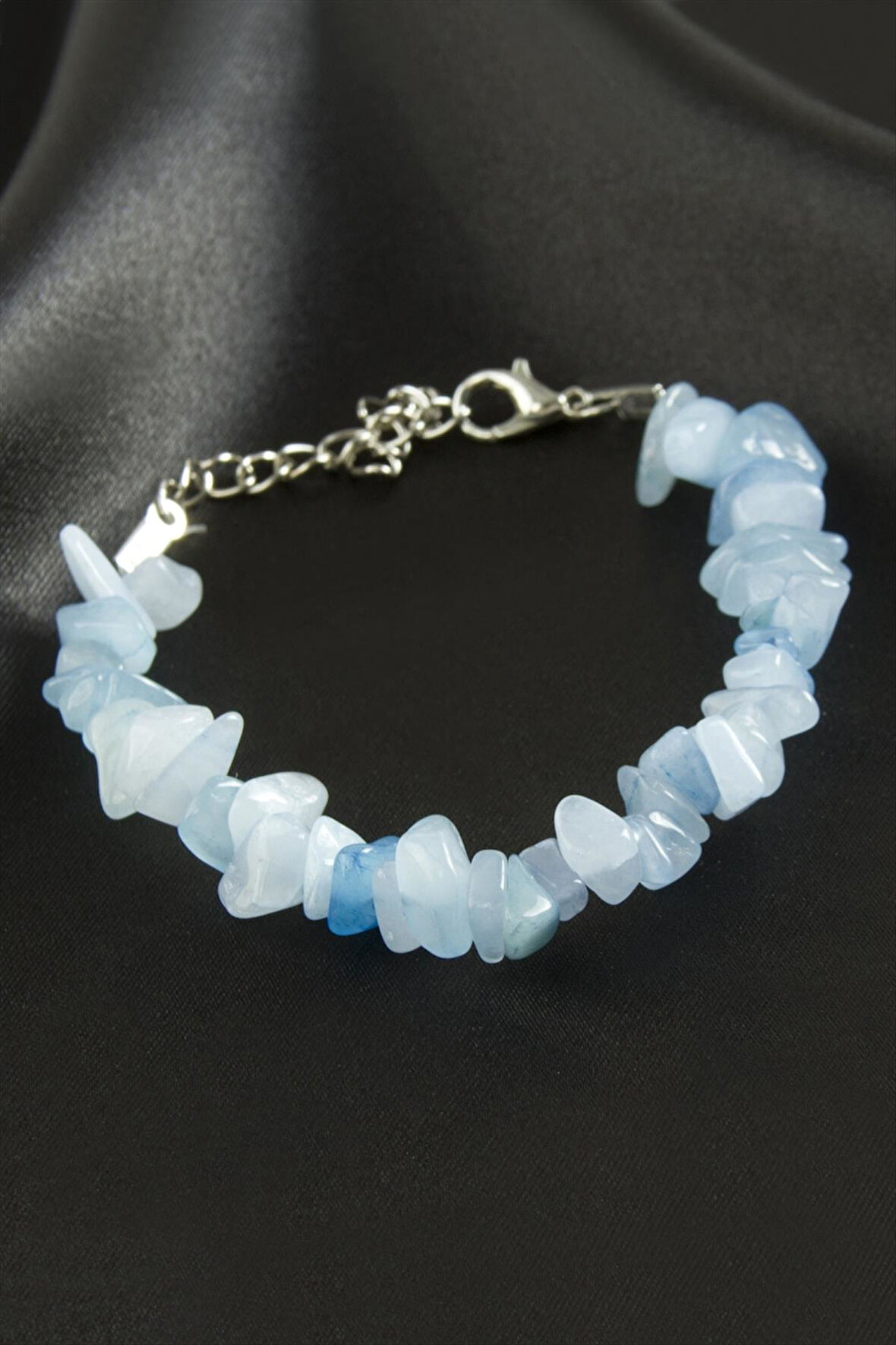 Akik Kırık Doğaltaşlı Bileklik