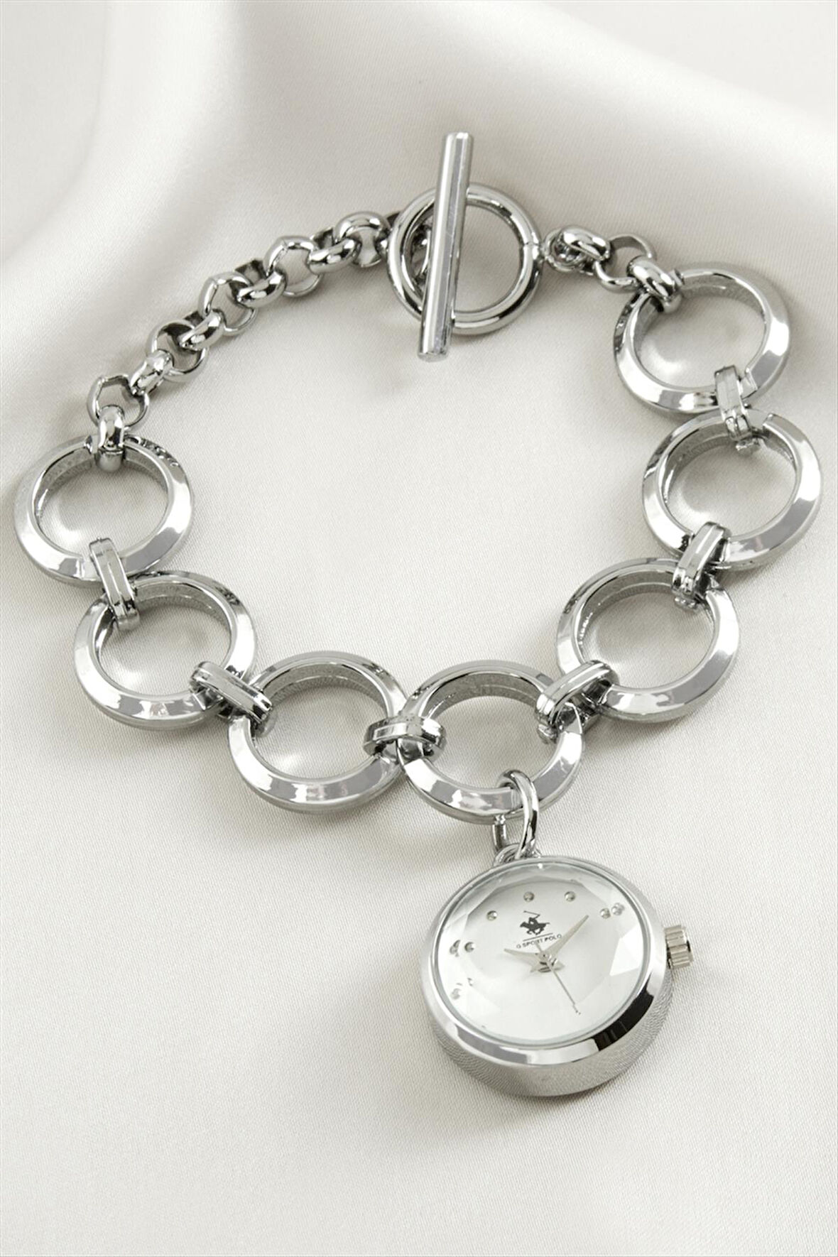 Sallantılı Metal Bayan Kol Saat