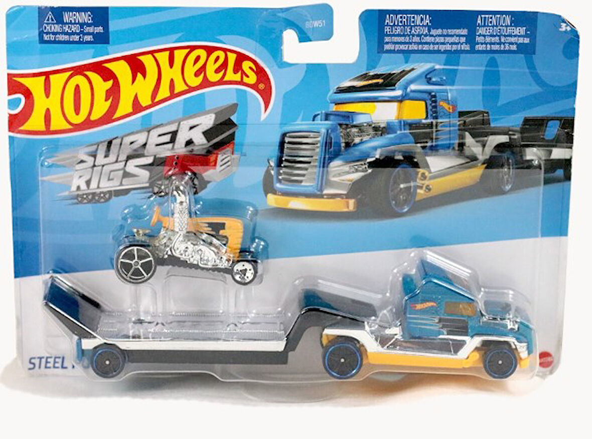 HOT WHEELS SUPER RIGS STEEL POWER