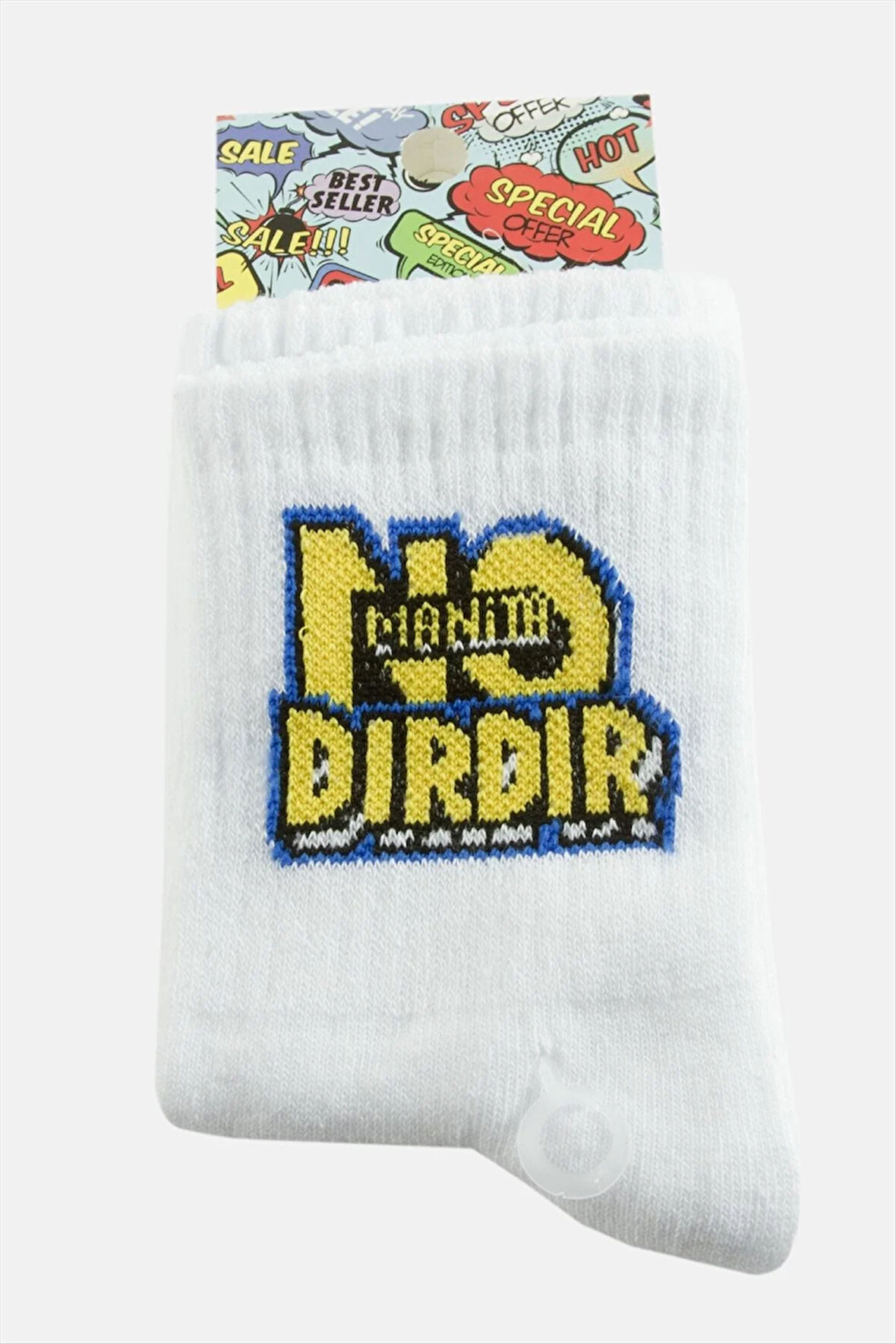 Birdir Yazılı Kolej Çorap 8*28