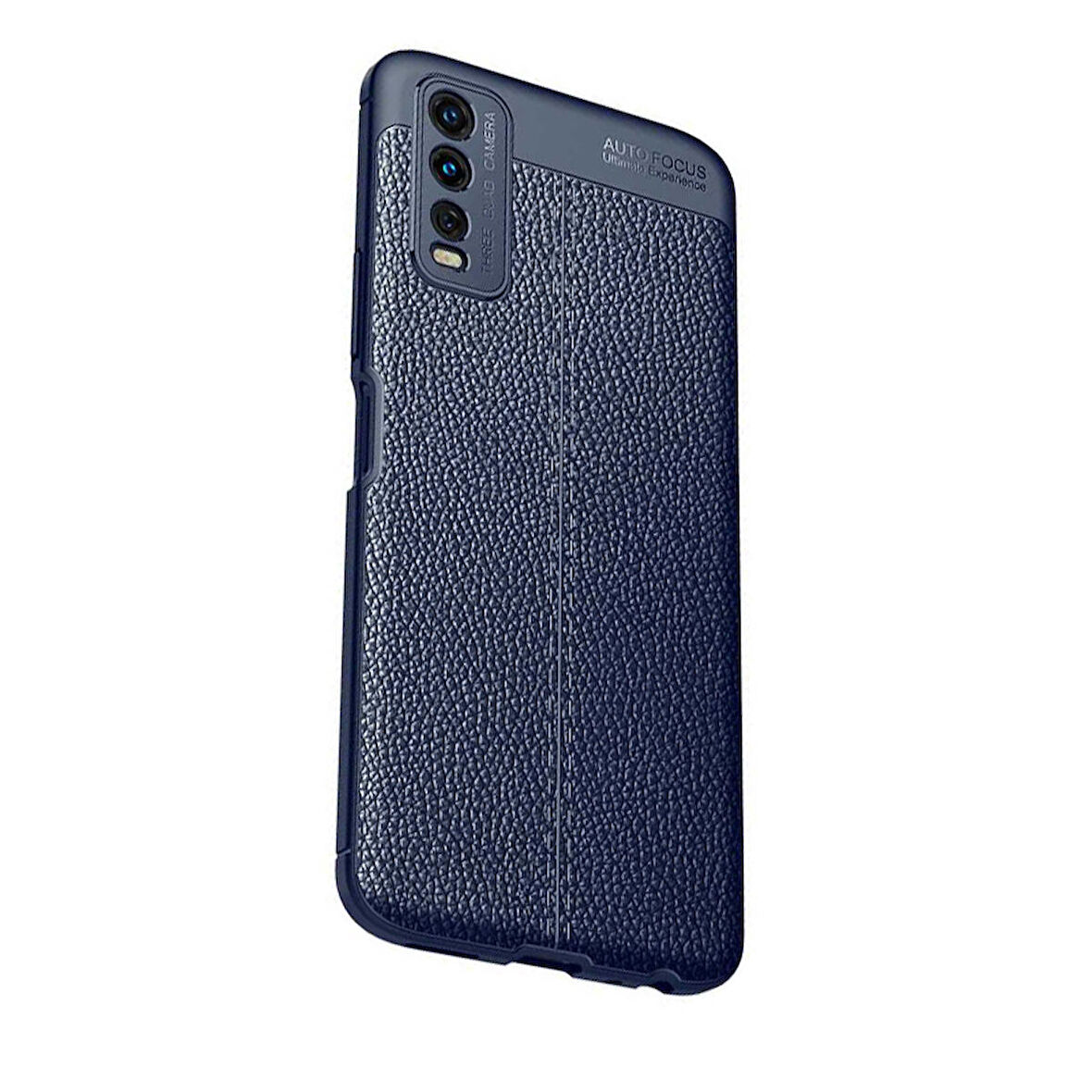 Gpack Vivo Y11S Kılıf Niss Silikon Deri GörünümlüNano Glass