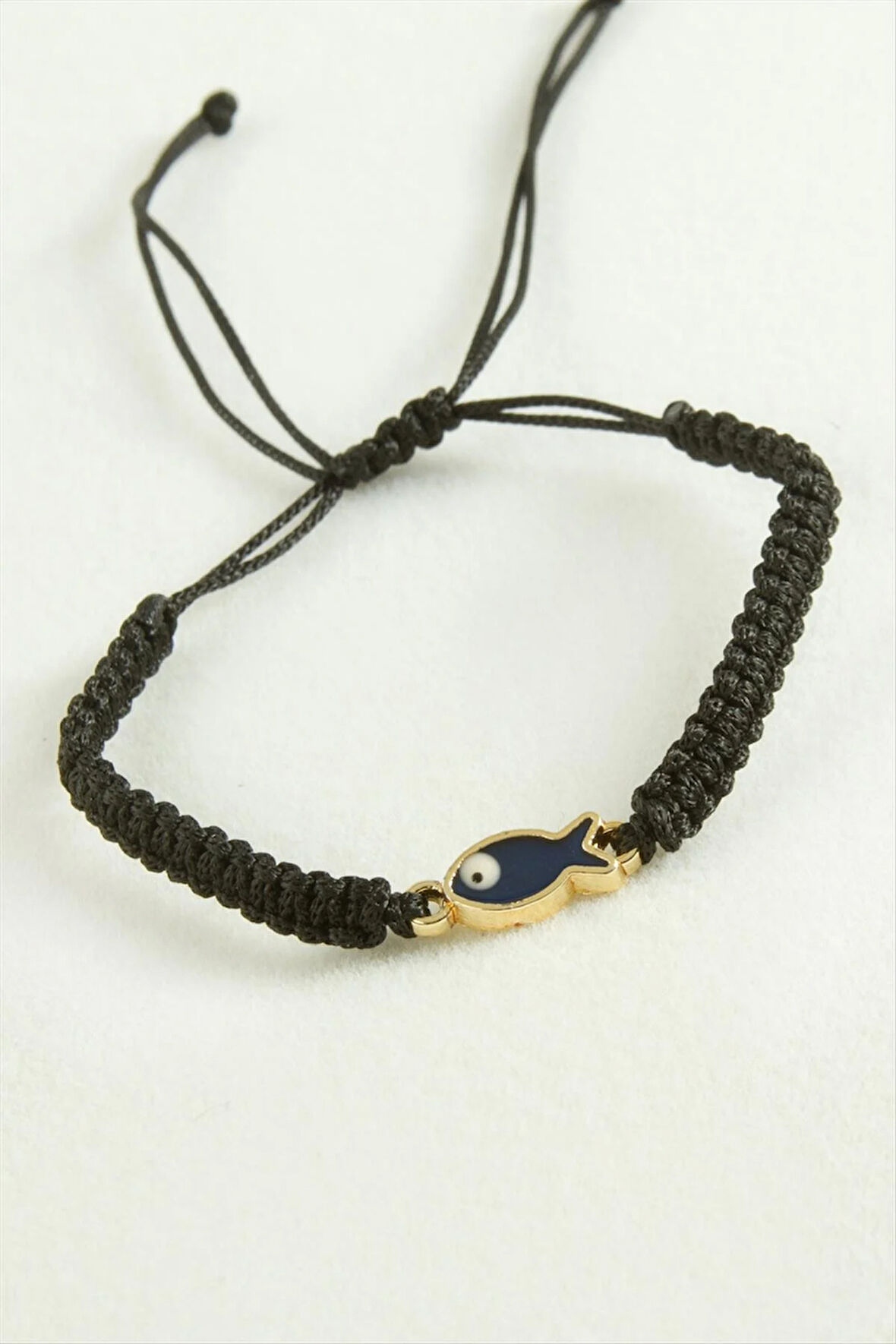 Balık Makrome İp Bileklik