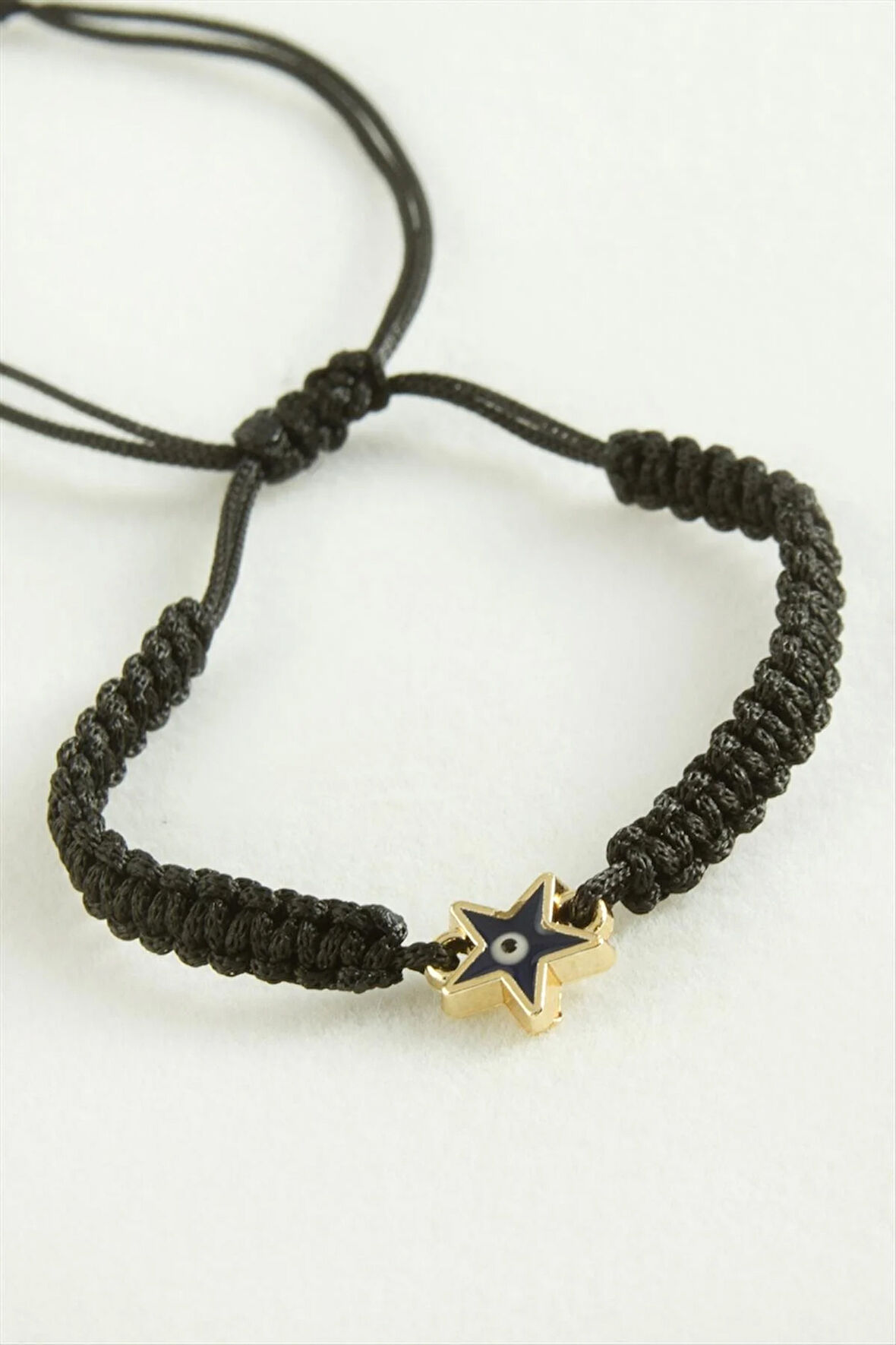 Yıldız Makrome İp Bileklik