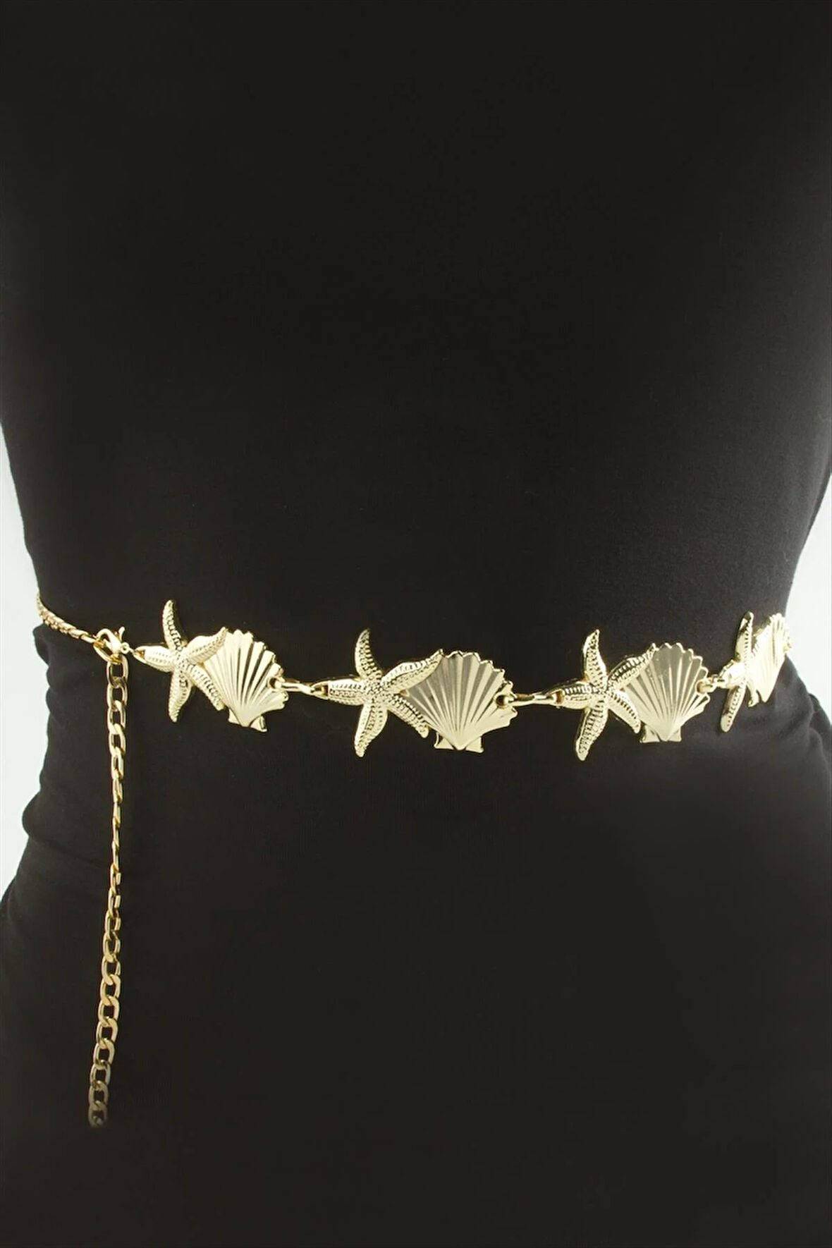 Deniz Yıldızı Metal Zincir Kemer