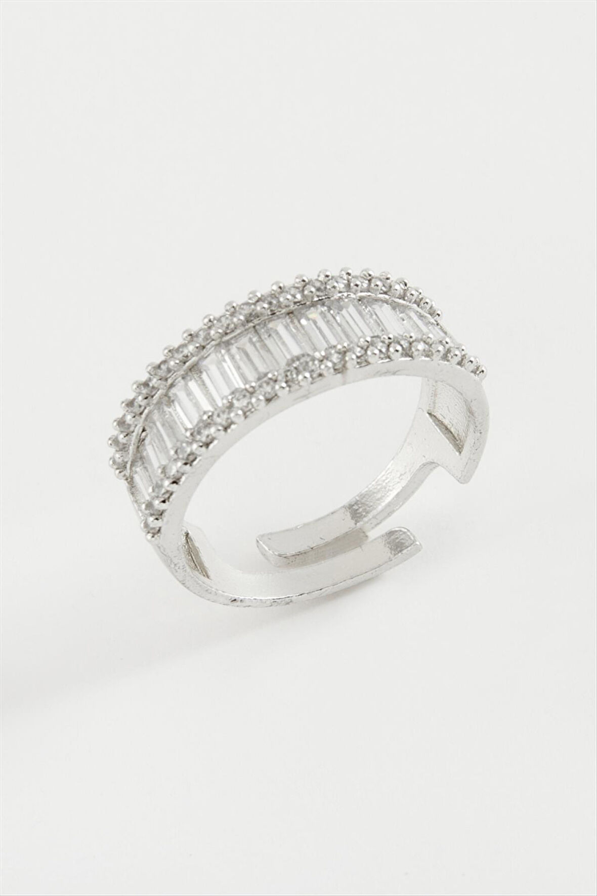 Baget Zirkon Taşlı Yüzük