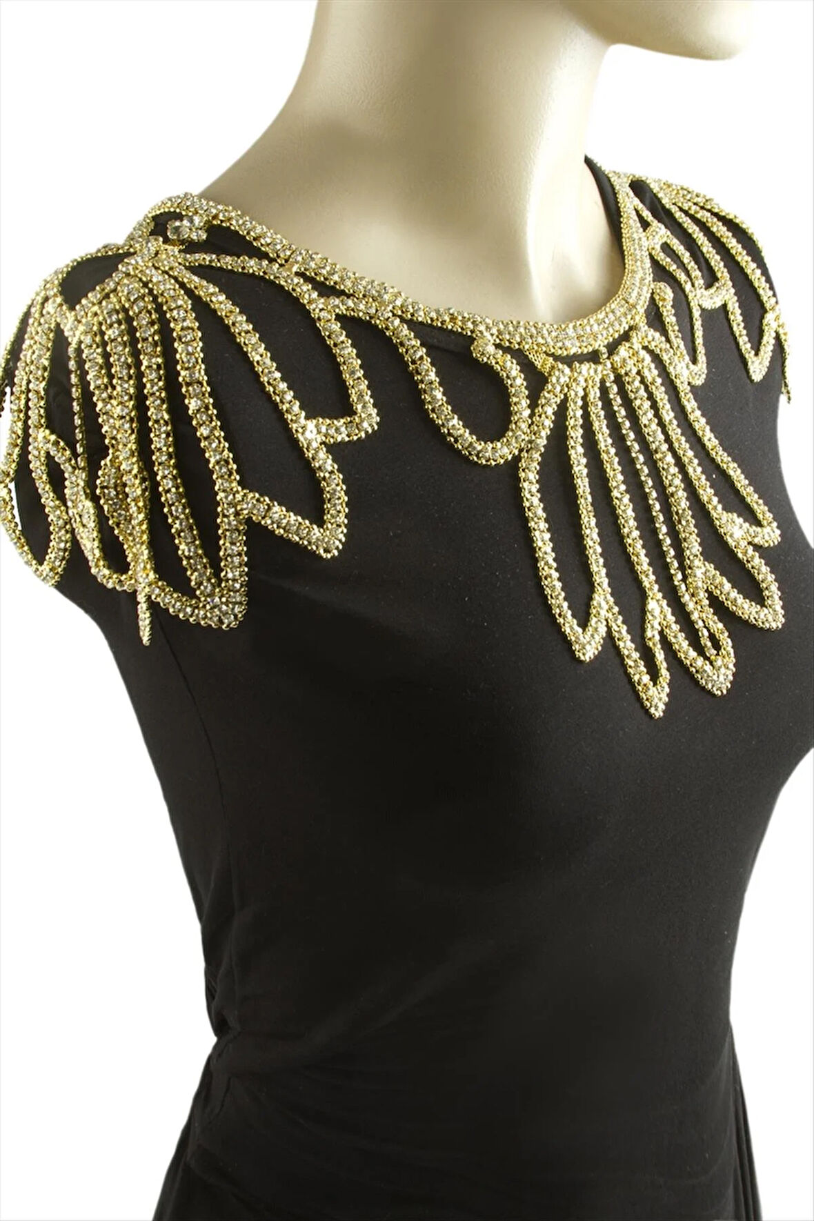 Çiçek Omuz Kolyesi