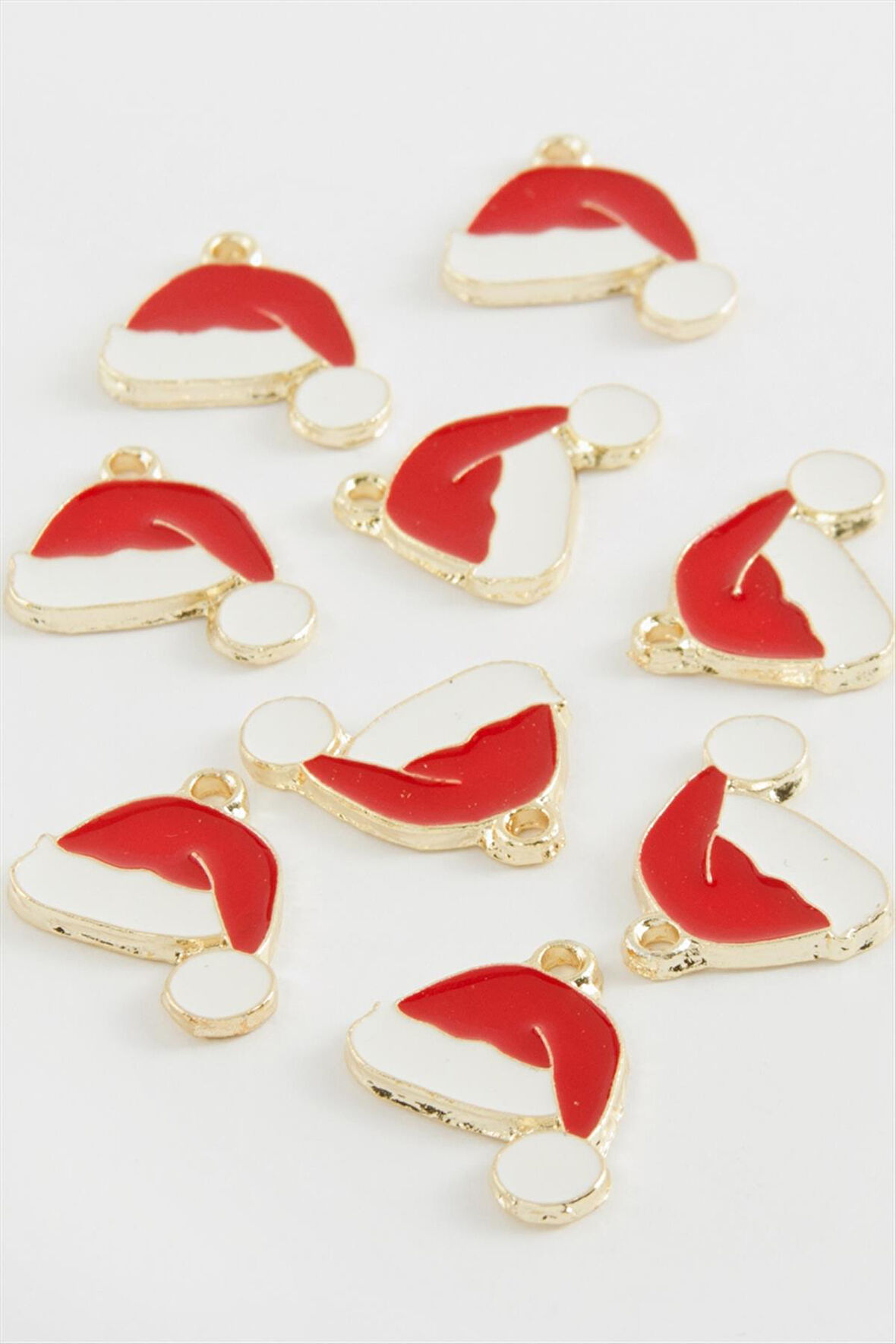 Yılbaşı Şapkası Mineli Kolye Ucu 1 Adet