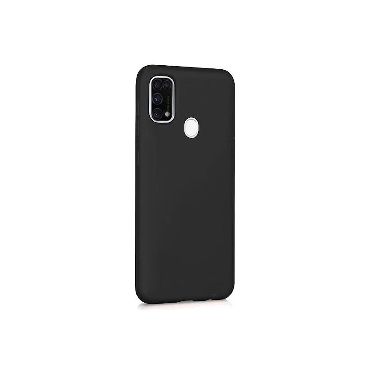 Smcase Samsung Galaxy M31 Kılıf Lüks Mat Silikon  Nano Ekran Koruyucu