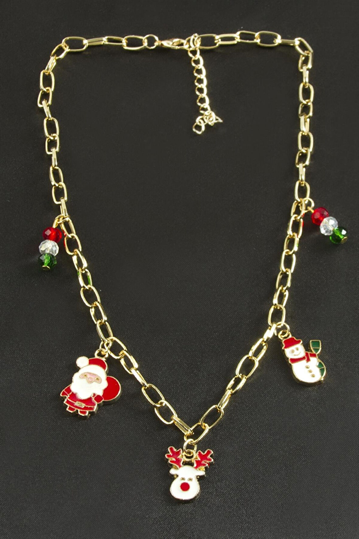 Karışık Zincir Yılbaşı Kolyesi