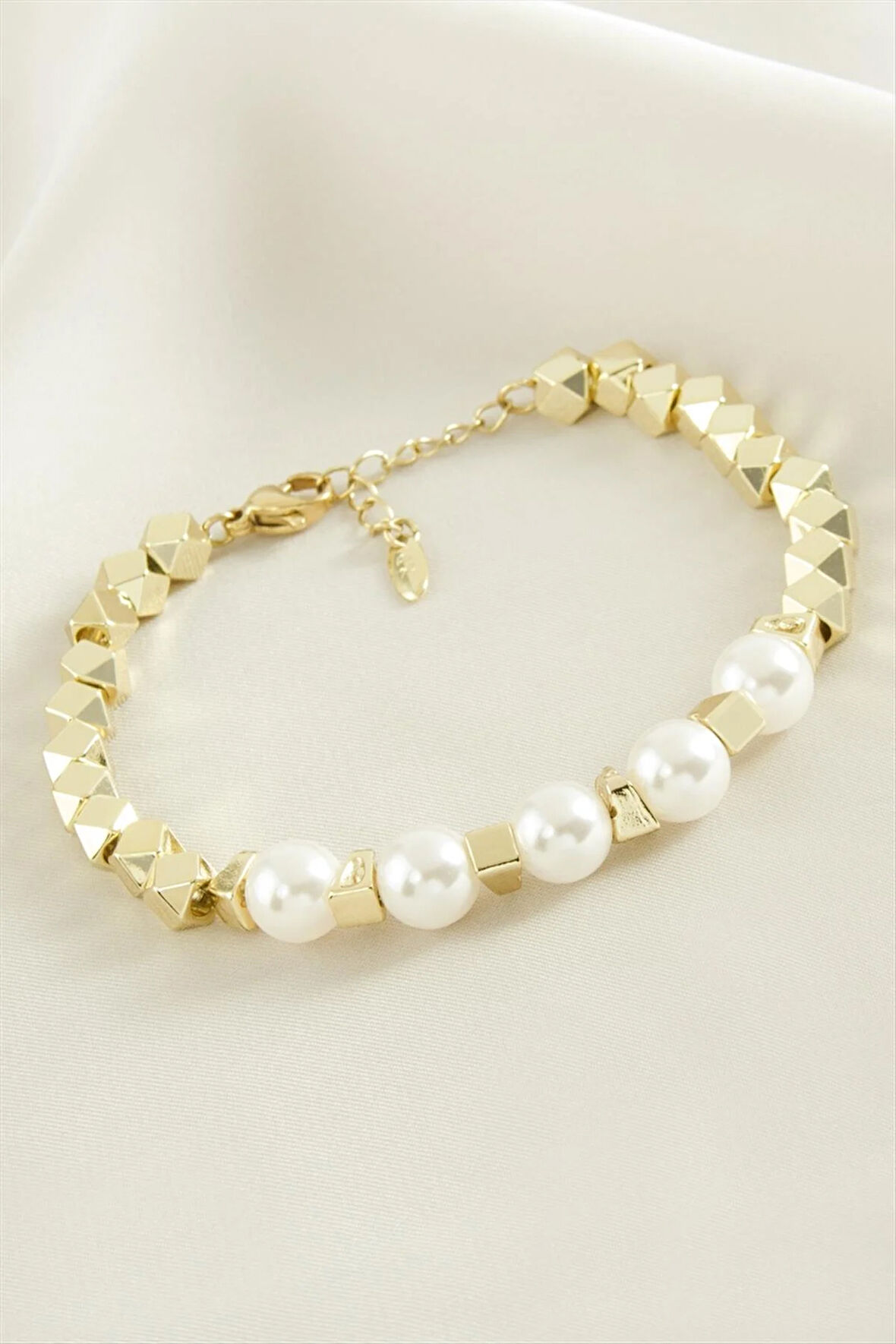 Xuping İnci Lüks Çelik Bileklik