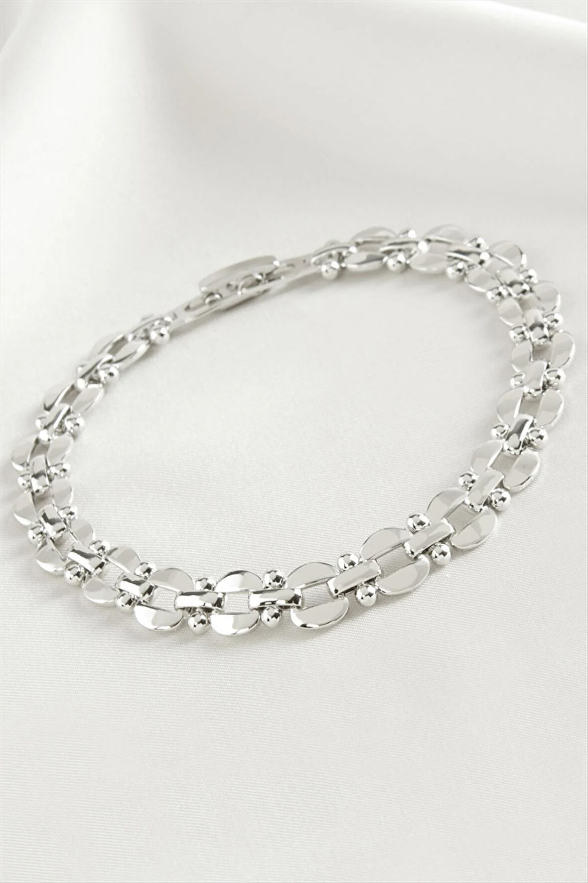 Xuping Oval Lüks Çelik Bileklik