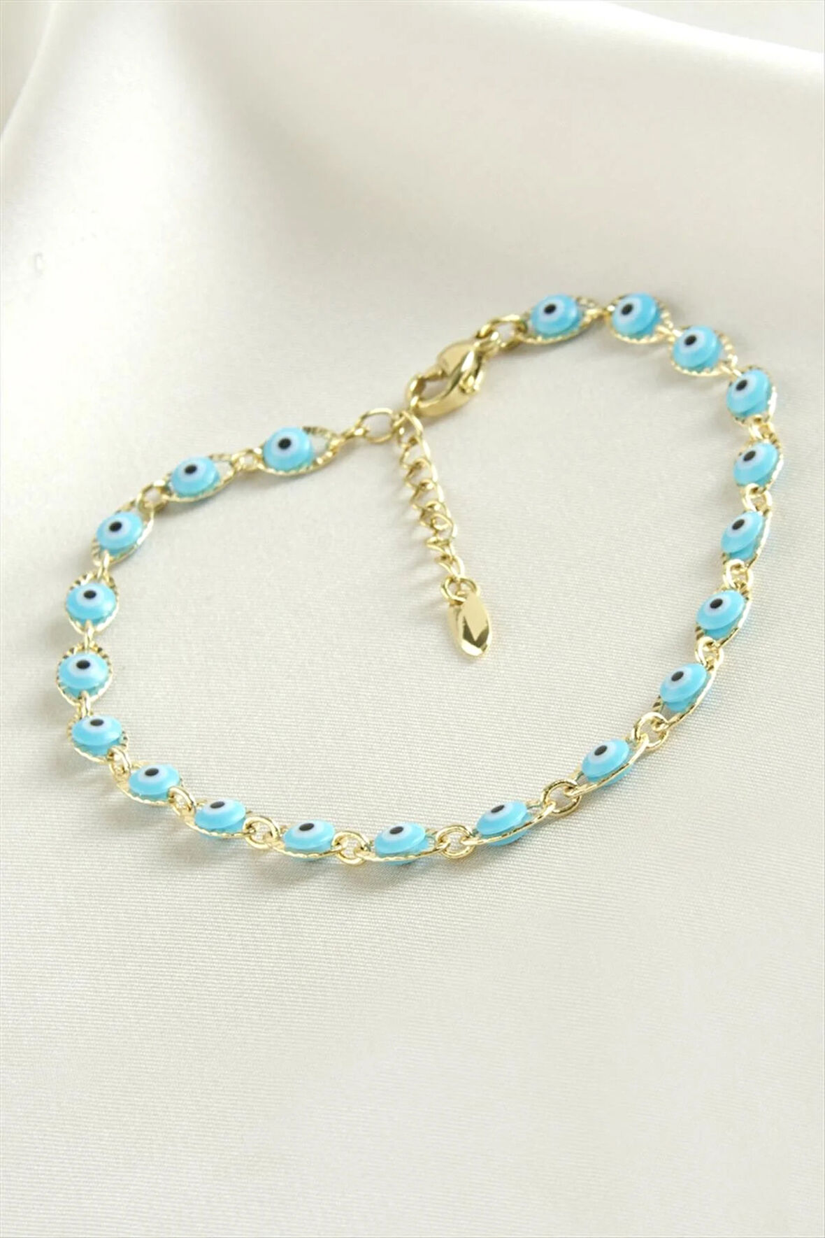 Xuping Nazar Boncuk Çelik Bileklik